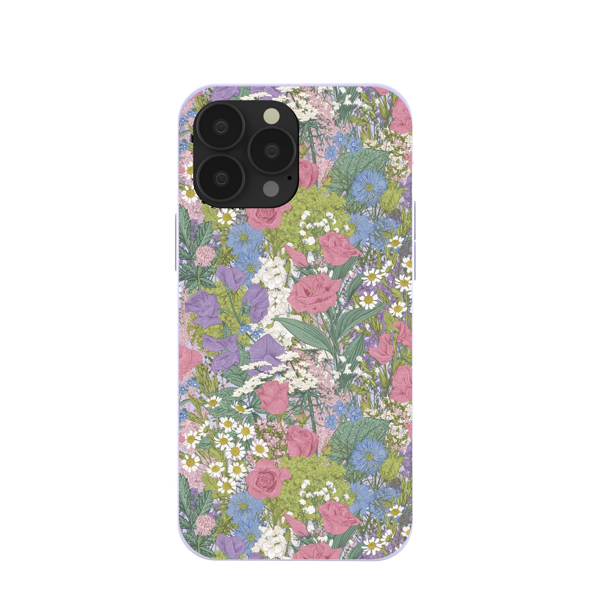 Lavender Pastel fields iPhone 13 Pro Max Case Refurbished - Pela Case refurbished available on Cerqular