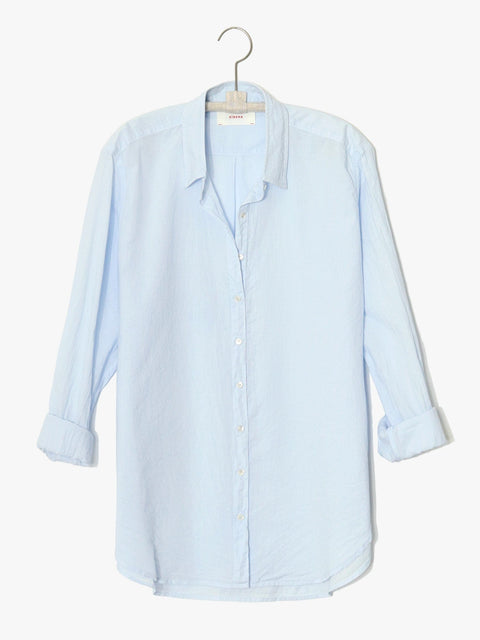Shirt X08511 Beau Beau Shirt Skylight | Color: SKYLIGHT | Size: S Refurbished - Rue Madame is a known brand, and the standardized name is " refurbished available on Cerqular