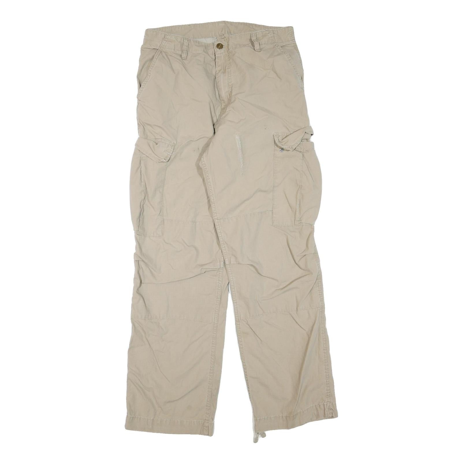 Buy CARHARTT Mens Beige Cotton Blend Regular Cargo Trousers W32 L32 Casual Workwear Refurbished - $57.19 CARHARTT Mens Beige Cotton Blend Regular Cargo Trousers W32 L32 Casual Workwear Refurbished - N/A refurbished available on Cerqular