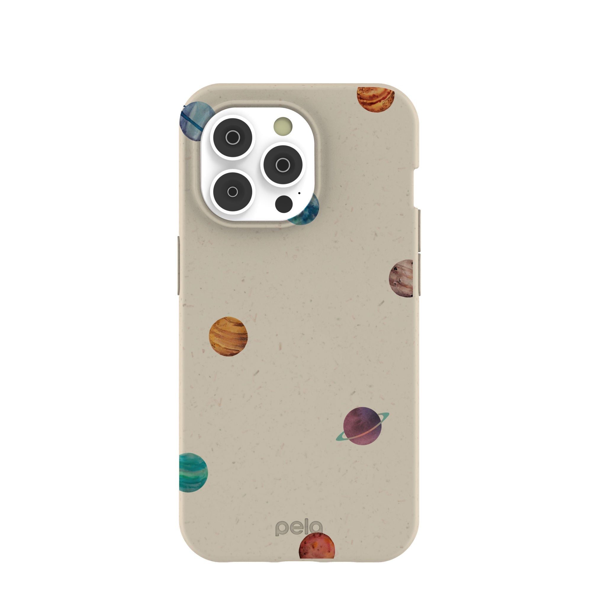 London Fog Lil Planets iPhone 14 Pro Case Refurbished - Pela Case refurbished available on Cerqular