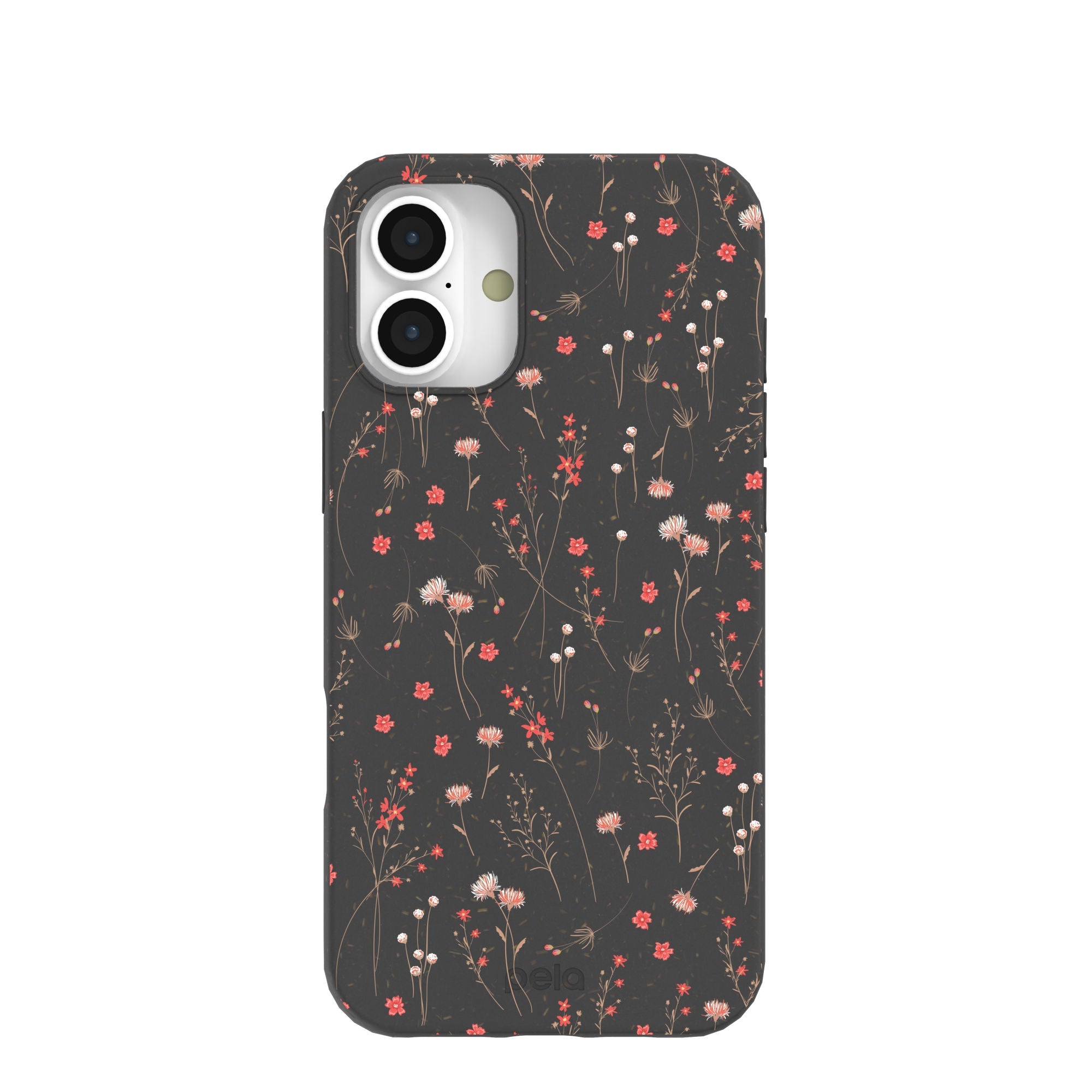 Black Night Garden iPhone 16 Plus Case Refurbished - Pela Case refurbished available on Cerqular