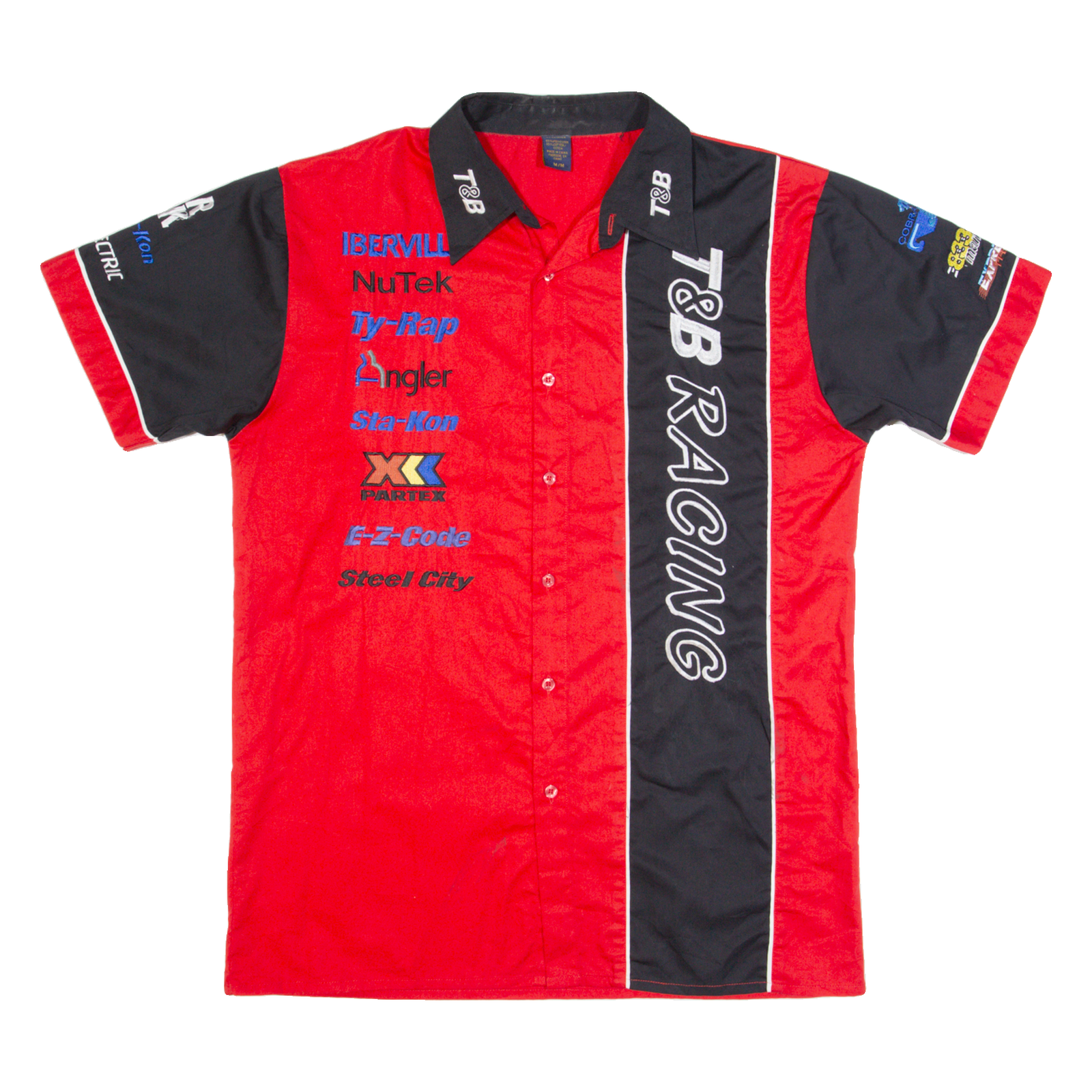 T&B Racing Mens Worker Shirt Red M Refurbished - N/A refurbished available on Cerqular