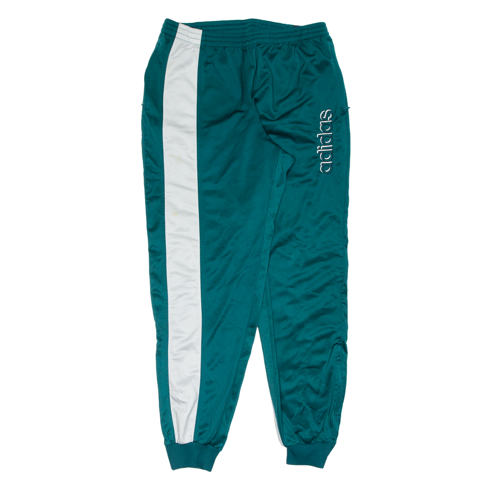 ADIDAS Mens Track Pants Green Tapered L W31 L31 Refurbished - N/A refurbished available on Cerqular