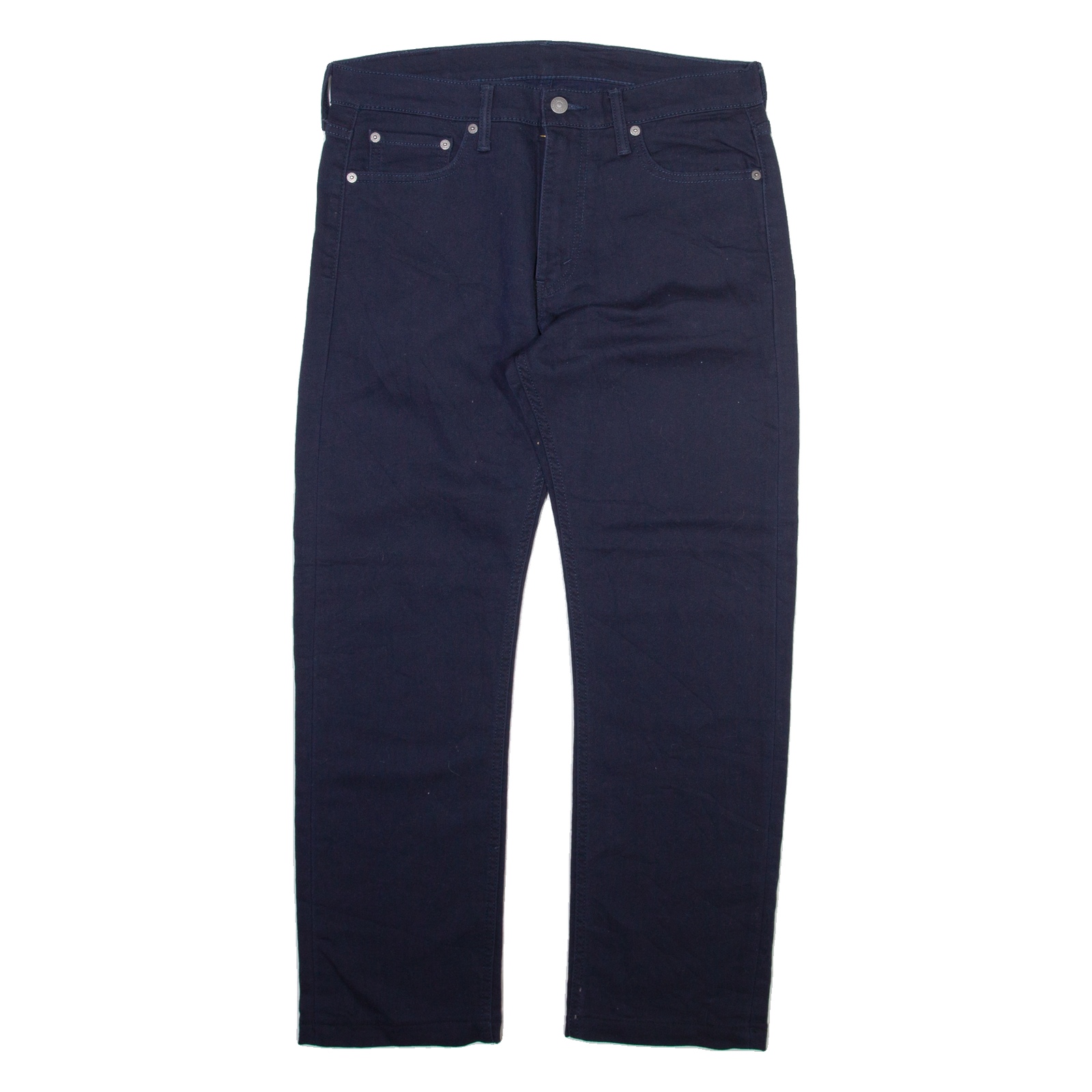 LEVI'S 513 Mens Trousers Blue Slim Straight W32 L27 Refurbished - N/A refurbished available on Cerqular