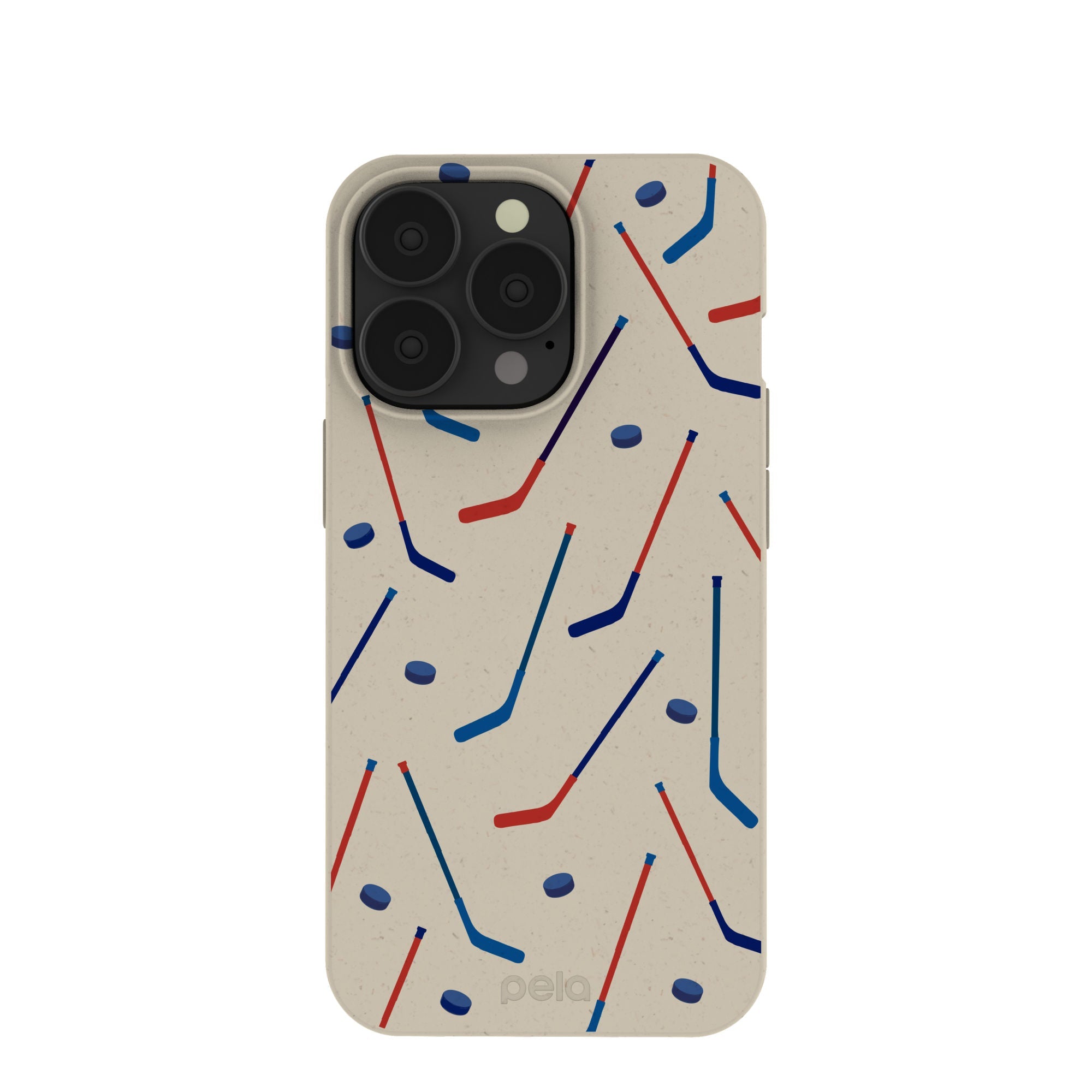 Buy London Fog Pucks and Sticks iPhone 13 Pro Case Refurbished - $65.00 London Fog Pucks and Sticks iPhone 13 Pro Case Refurbished - Pela Case refurbished available on Cerqular