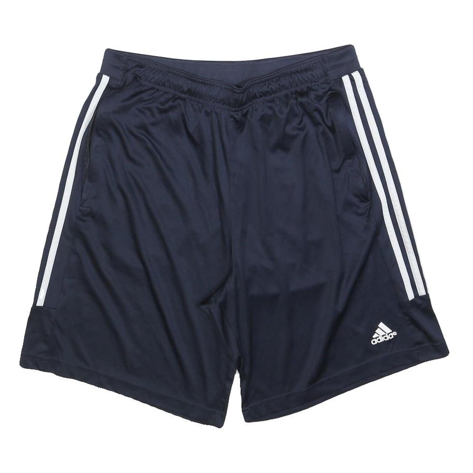 ADIDAS Mens Shorts Navy Blue Sports Casual L W30 Polyester Refurbished - N/A refurbished available on Cerqular
