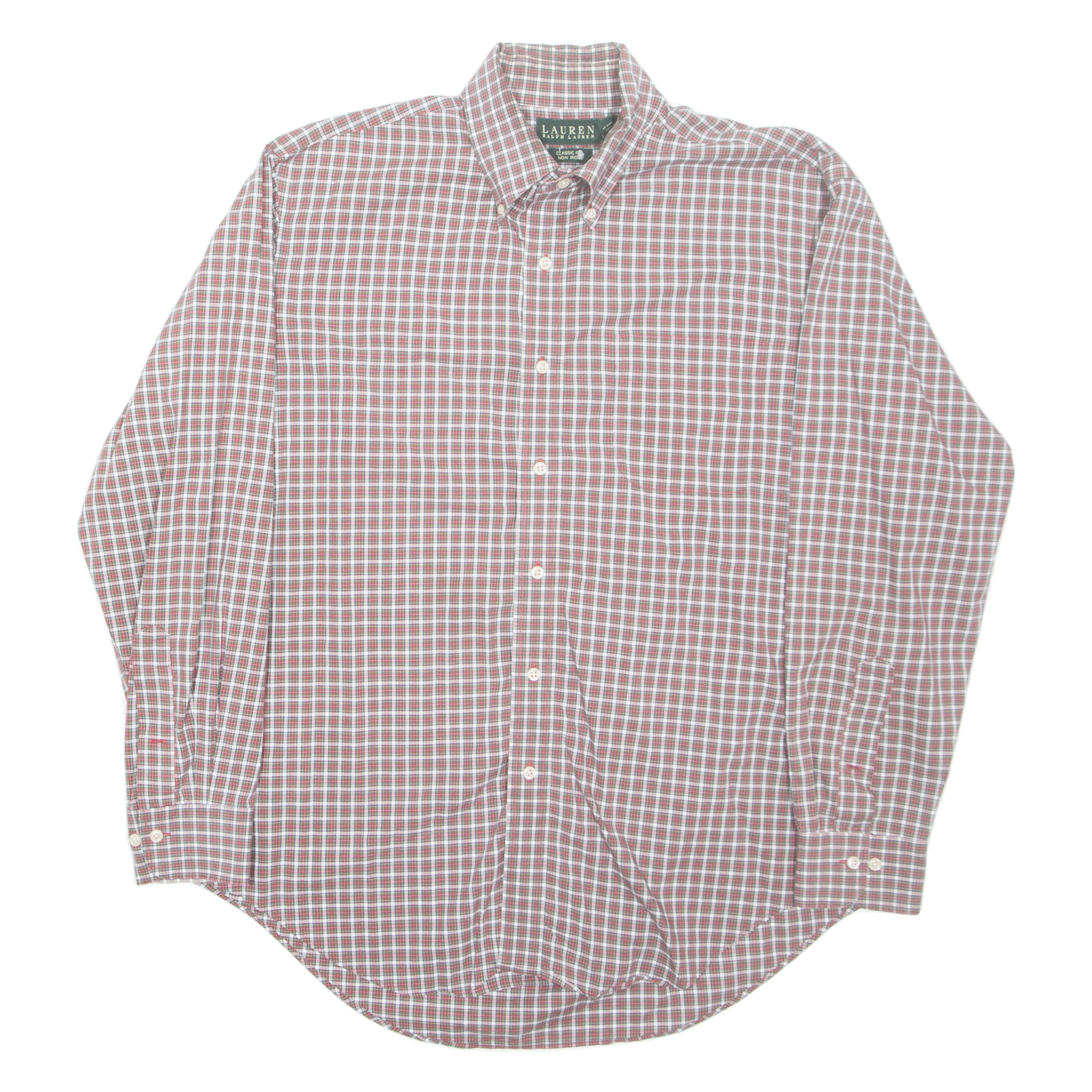 Buy LAUREN RALPH LAUREN Mens Shirt Red Check Long Sleeve XL Refurbished - $36.39 LAUREN RALPH LAUREN Mens Shirt Red Check Long Sleeve XL Refurbished - N/A refurbished available on Cerqular