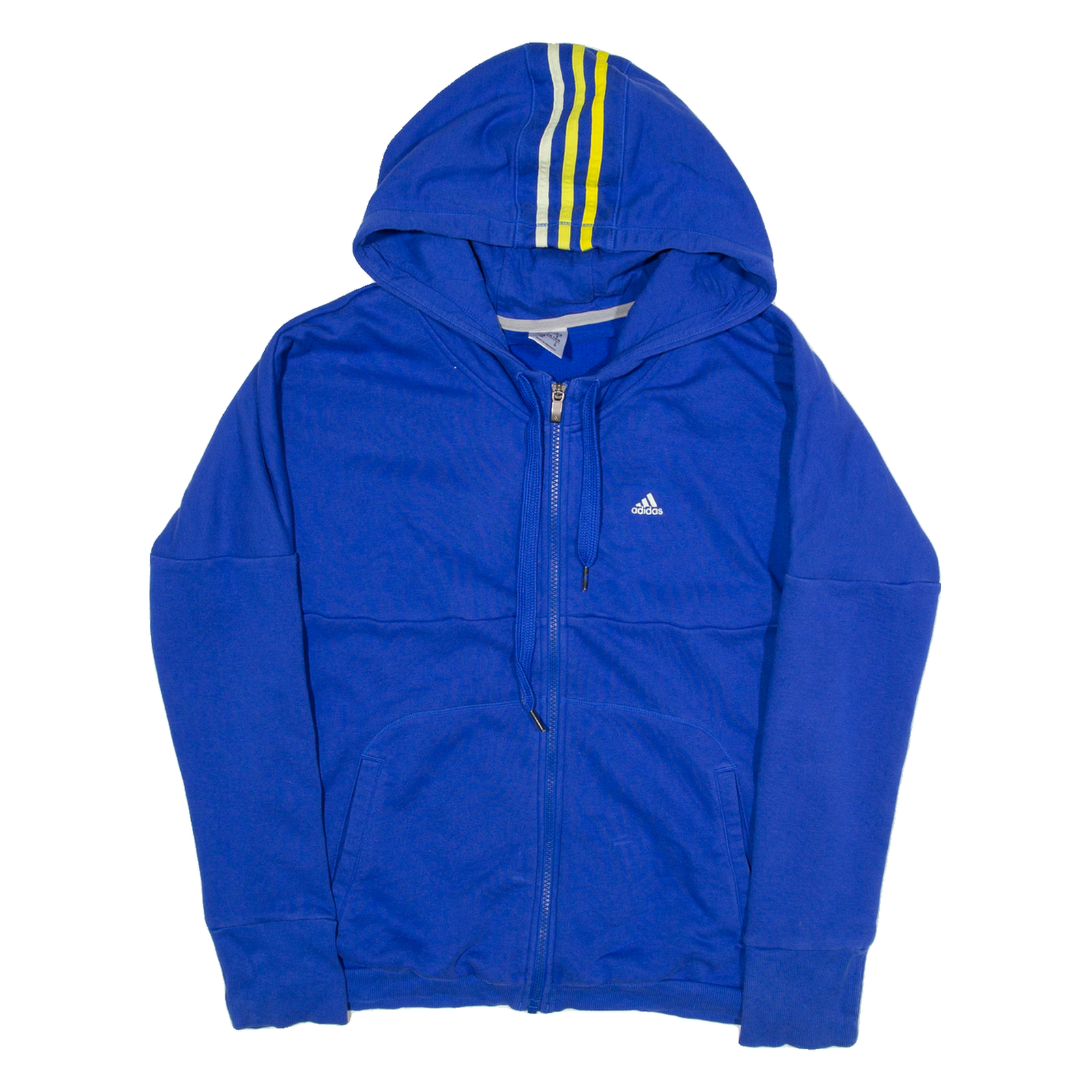 ADIDAS Mens Blue Hoodie Full Zip S Refurbished - N/A refurbished available on Cerqular