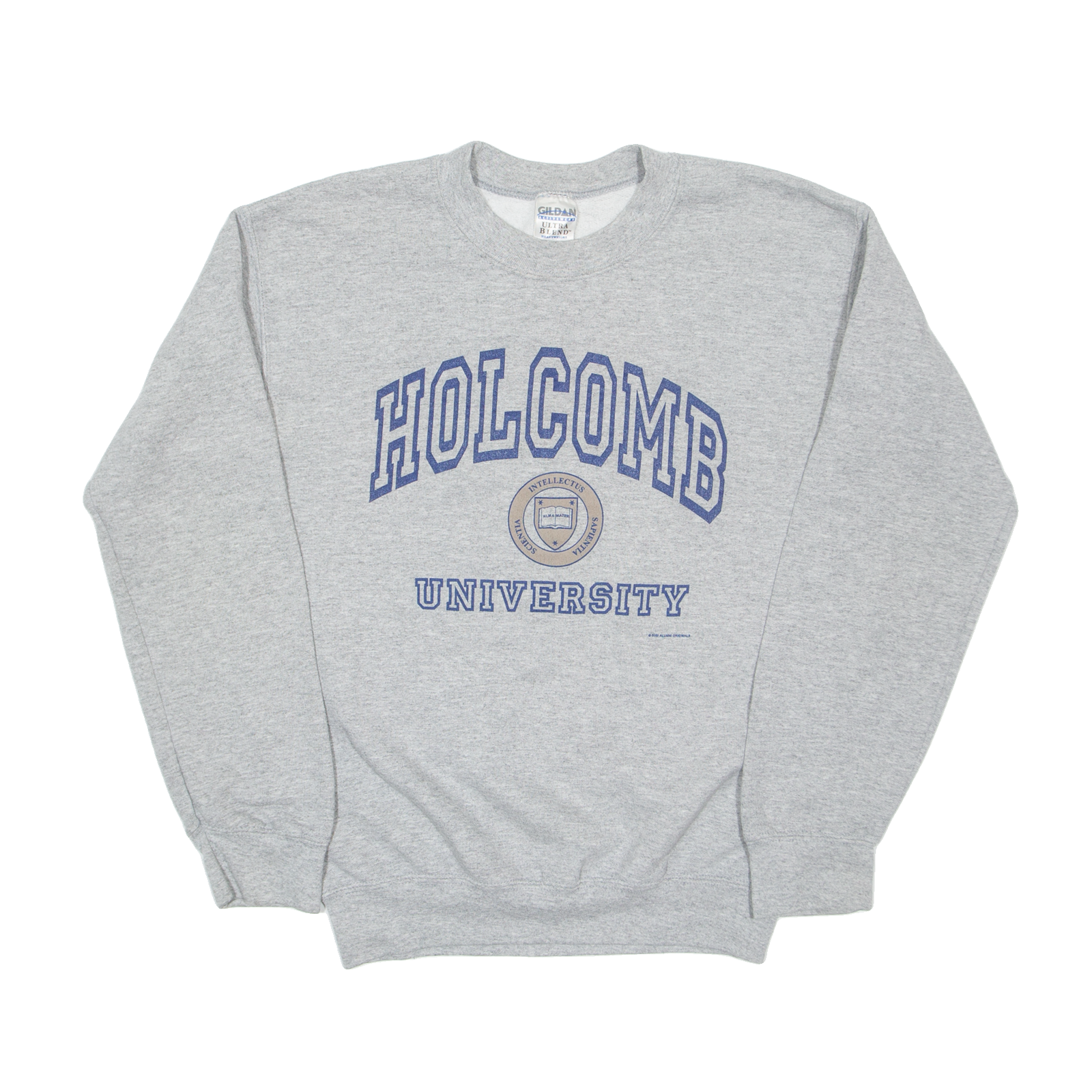 GILDAN Holcomb University Indianapolis Mens Sweatshirt Grey USA S Refurbished - N/A refurbished available on Cerqular