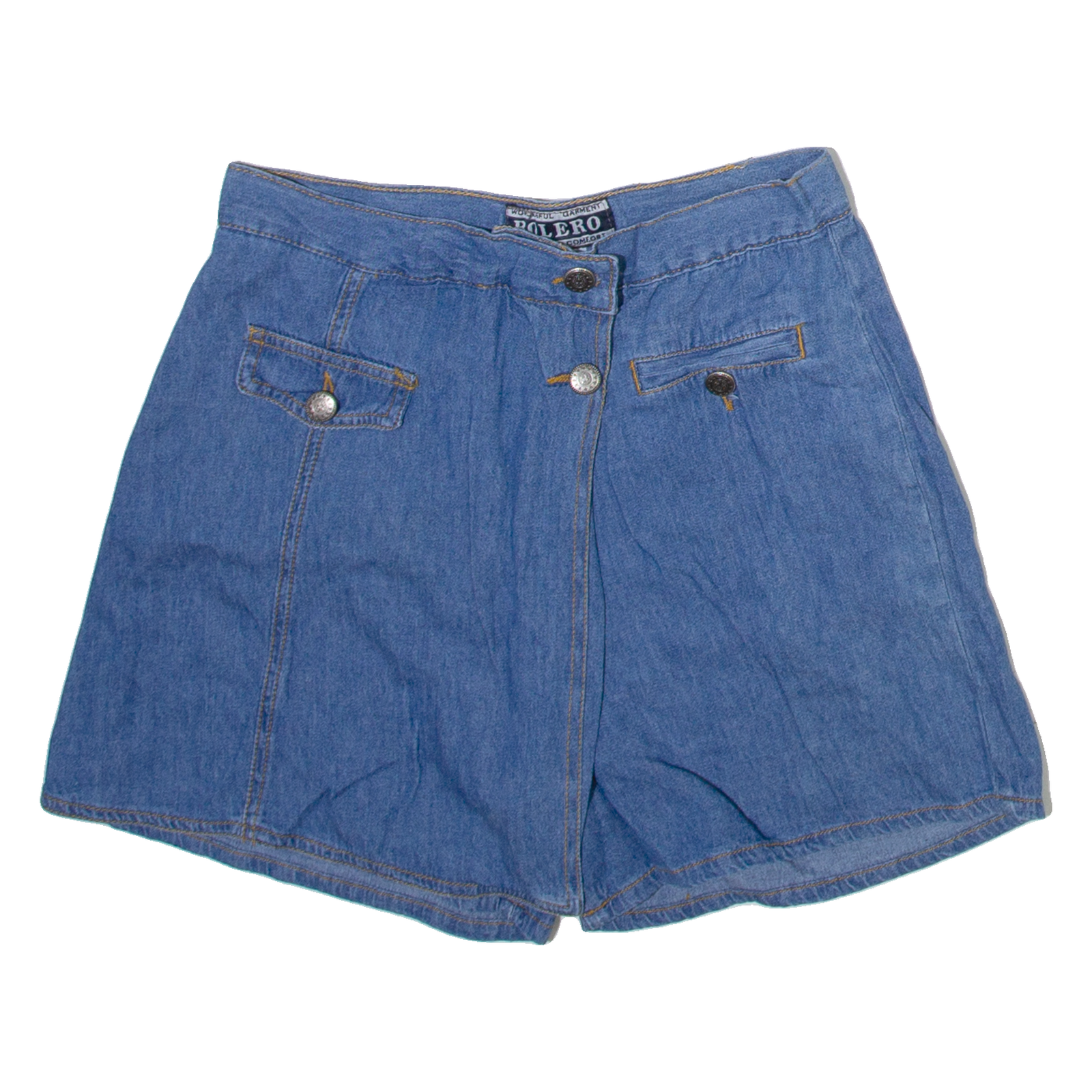 BOLERO Womens Denim Shorts Black S W28 Refurbished - N/A refurbished available on Cerqular