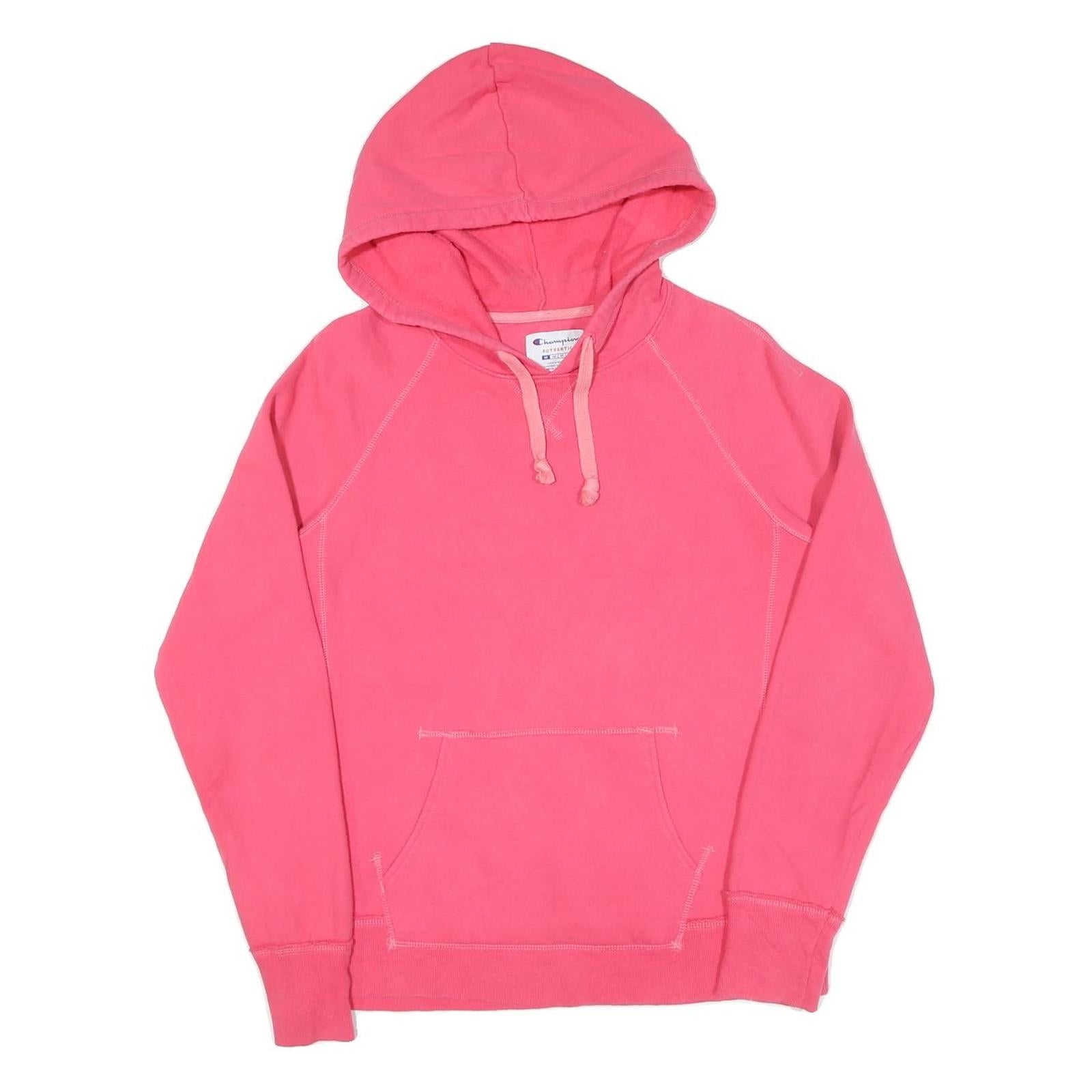 CHAMPION Womens Pink Hoodie M Casual Cotton Pullover Sweatshirt Refurbished - N/A refurbished available on Cerqular