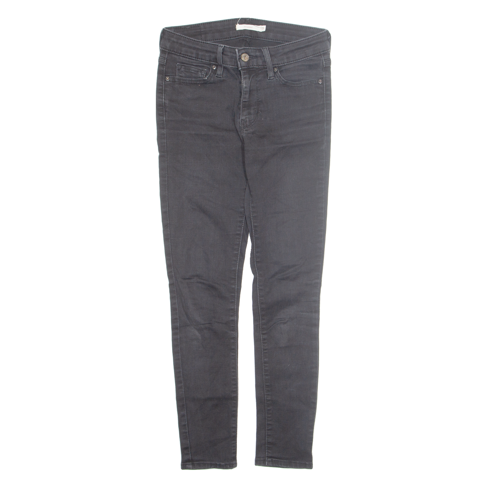 LEVI'S 711 Skinny Womens Jeans Black Regular Skinny W25 L25 Refurbished - N/A refurbished available on Cerqular