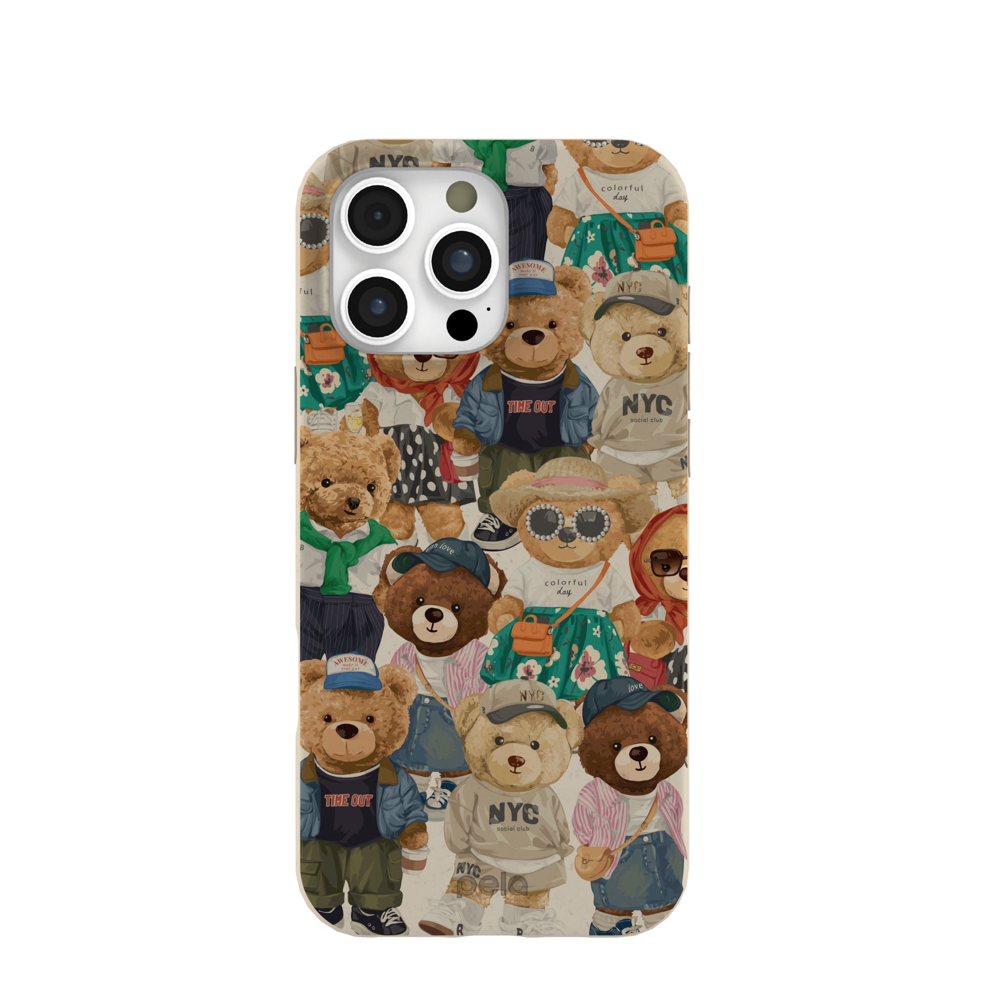 London Fog Unbearably Cute iPhone 16 Pro Max Case Refurbished - Pela Case refurbished available on Cerqular
