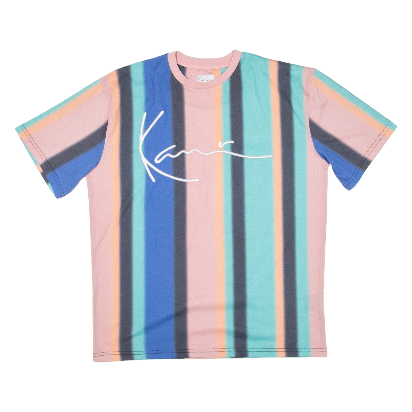 KARL KANI Mens T-Shirt Pink S Refurbished - N/A refurbished available on Cerqular