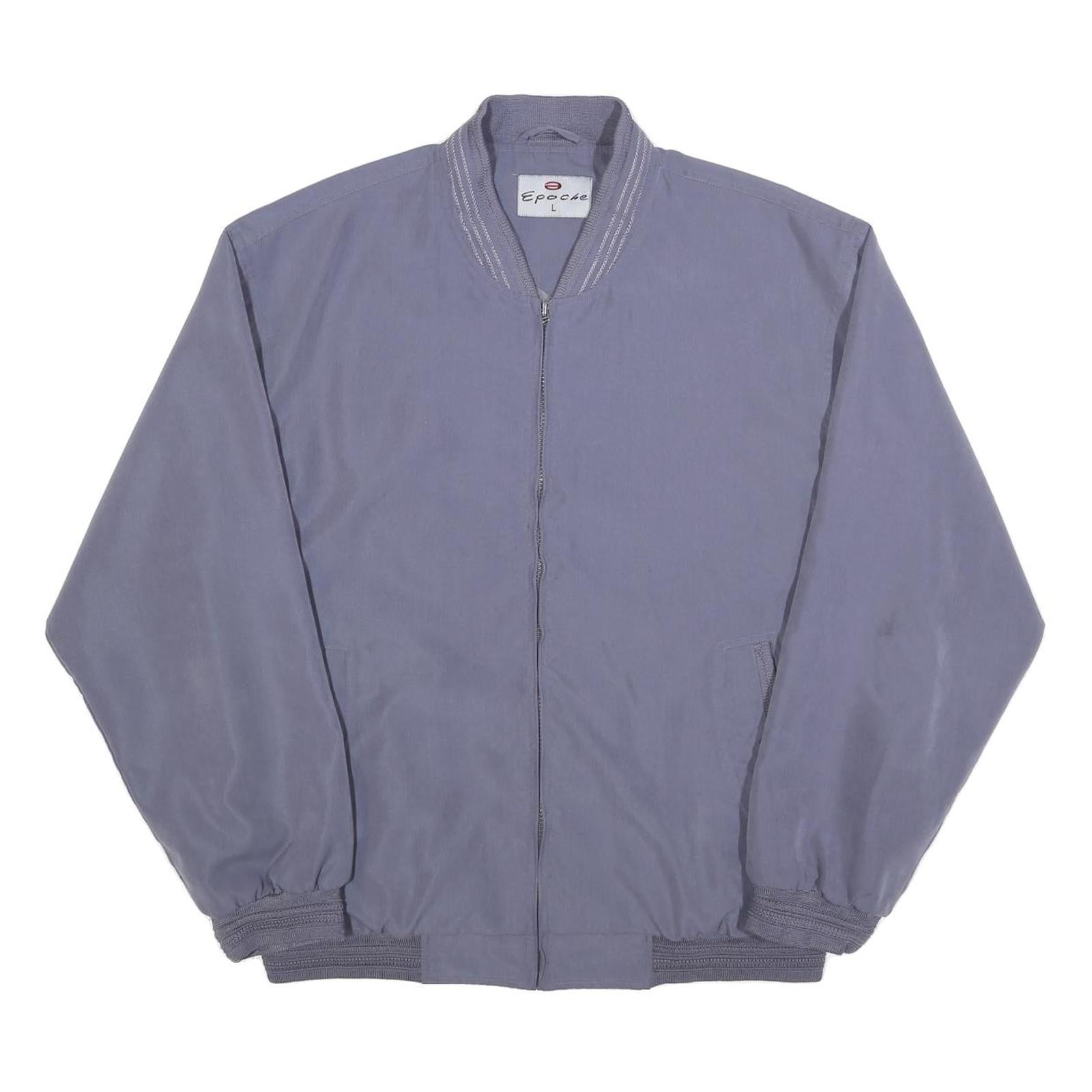 Buy EPOCHE Mens Blue Grey Jacket L Polyester Blend Zip Bomber Casual Winter Refurbished - $37.69 EPOCHE Mens Blue Grey Jacket L Polyester Blend Zip Bomber Casual Winter Refurbished - N/A refurbished available on Cerqular