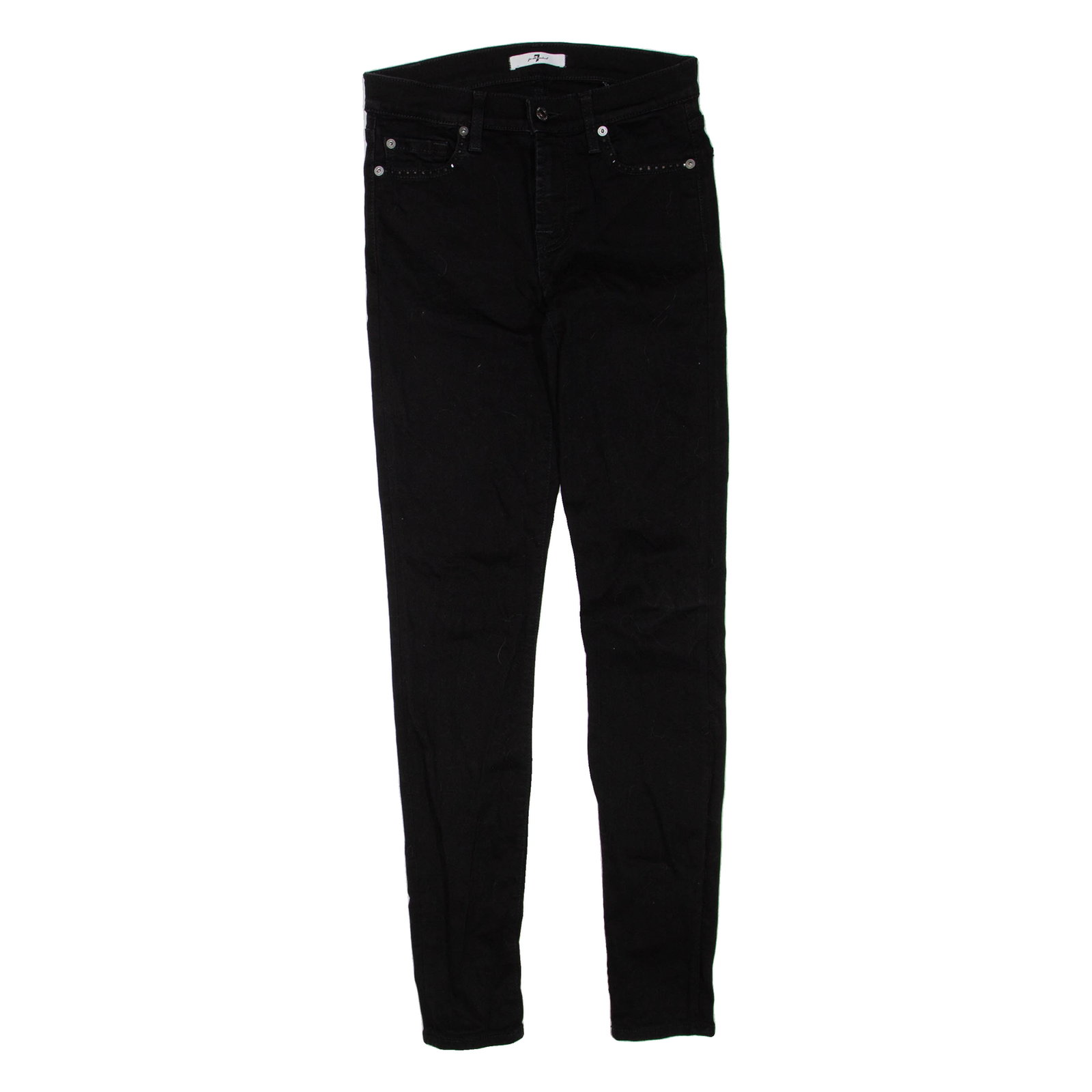 Buy 7 FOR ALL MANKIND Womens Jeans Black Regular Skinny W26 L31 Refurbished - $36.39 7 FOR ALL MANKIND Womens Jeans Black Regular Skinny W26 L31 Refurbished - N/A refurbished available on Cerqular