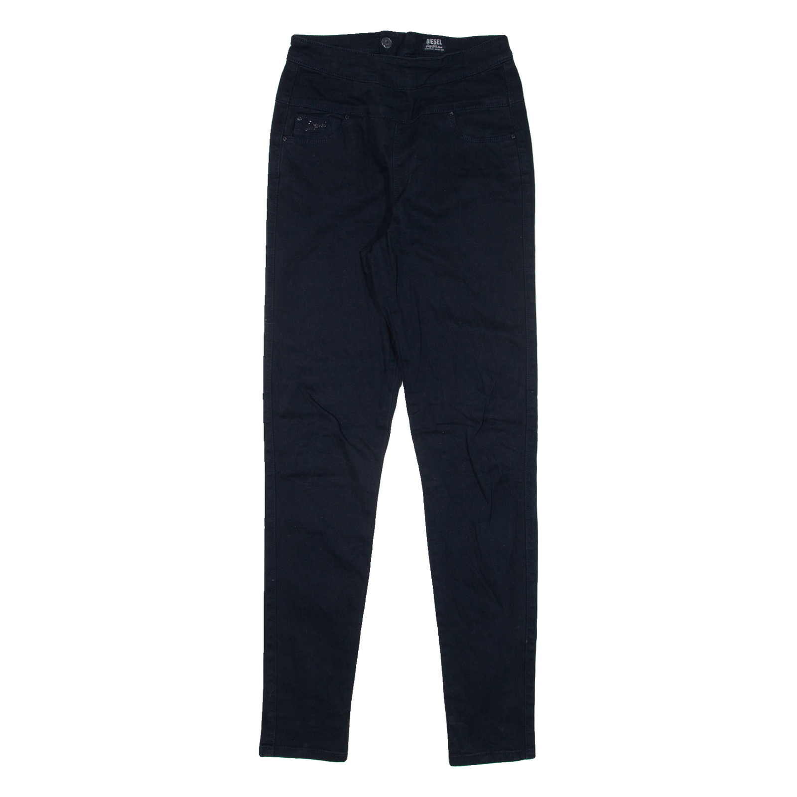 DIESEL Womens Trousers Blue Slim Skinny W25 L30 Refurbished - N/A refurbished available on Cerqular