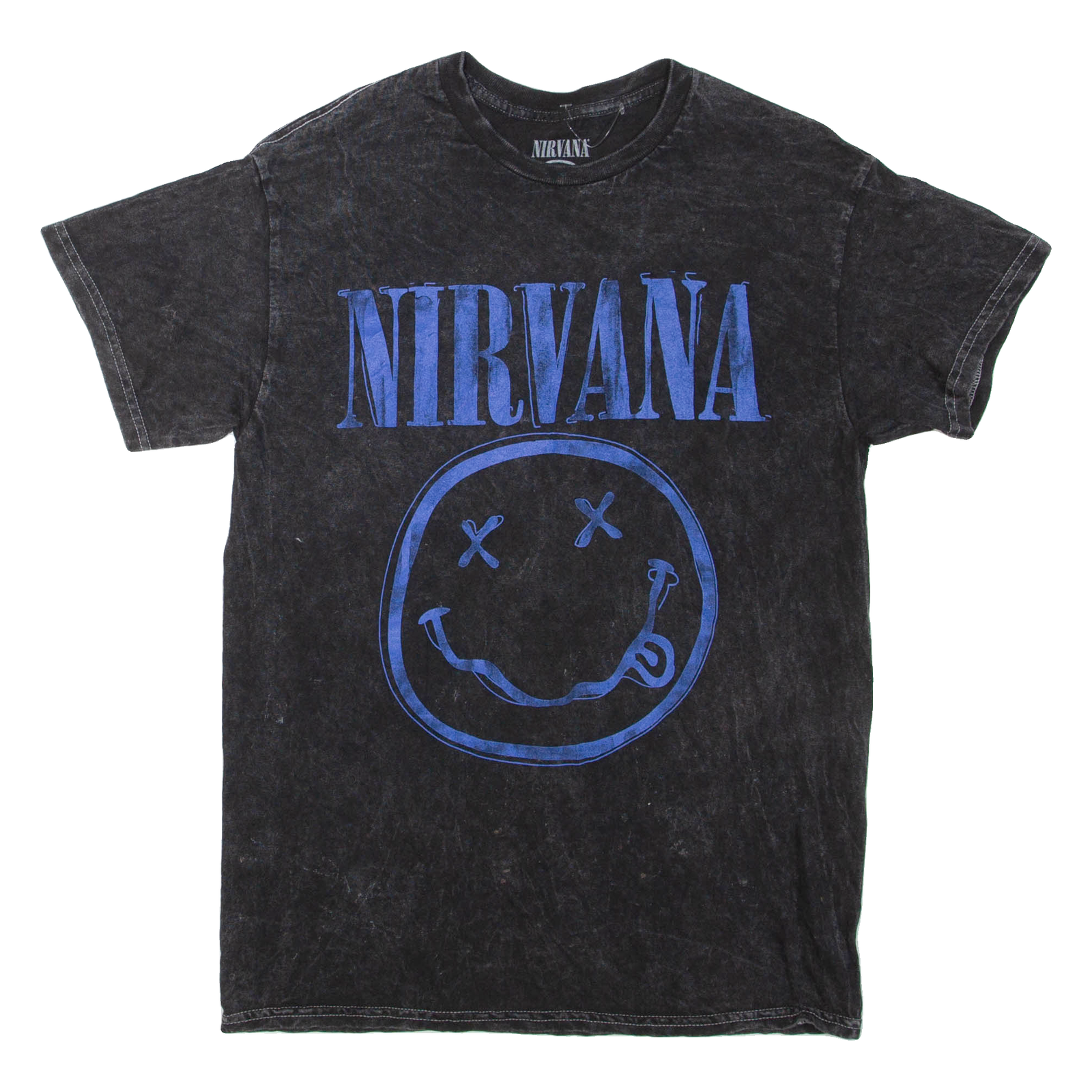 NIRVANA Mens Band T-Shirt Grey M Refurbished - N/A refurbished available on Cerqular