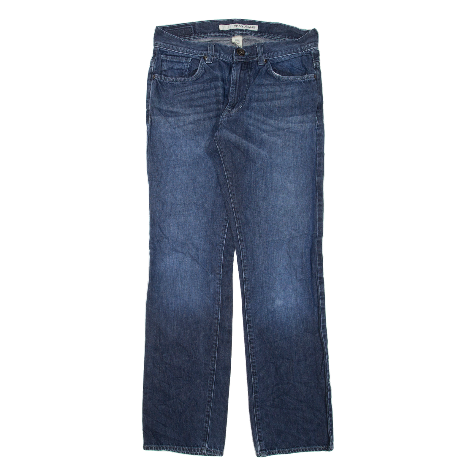 DKNY Mens Jeans Blue Slim Straight W30 L32 Refurbished - N/A refurbished available on Cerqular
