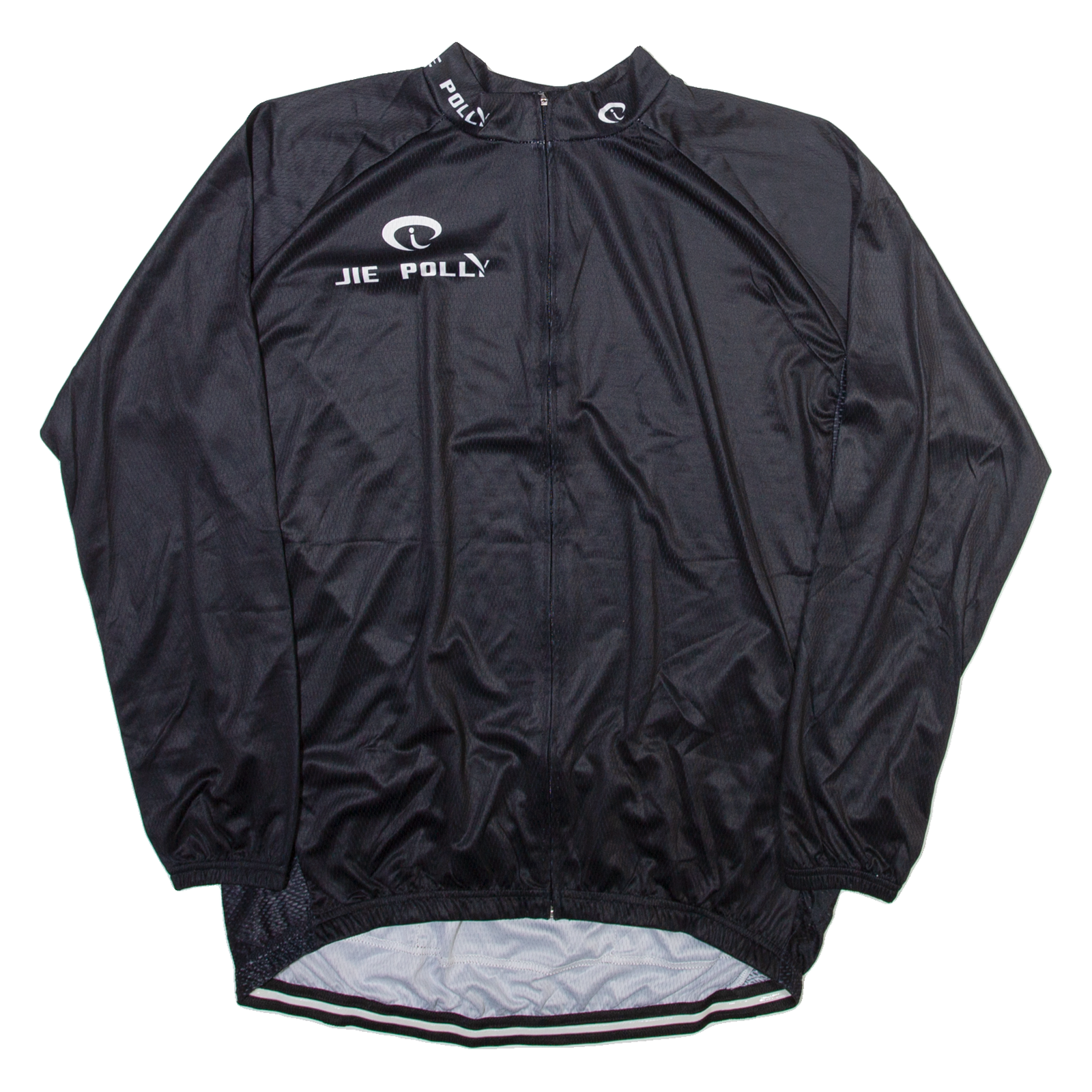 JIE POLLY Full Zip Mens Jersey Black Long Sleeve 3XL Refurbished - N/A refurbished available on Cerqular