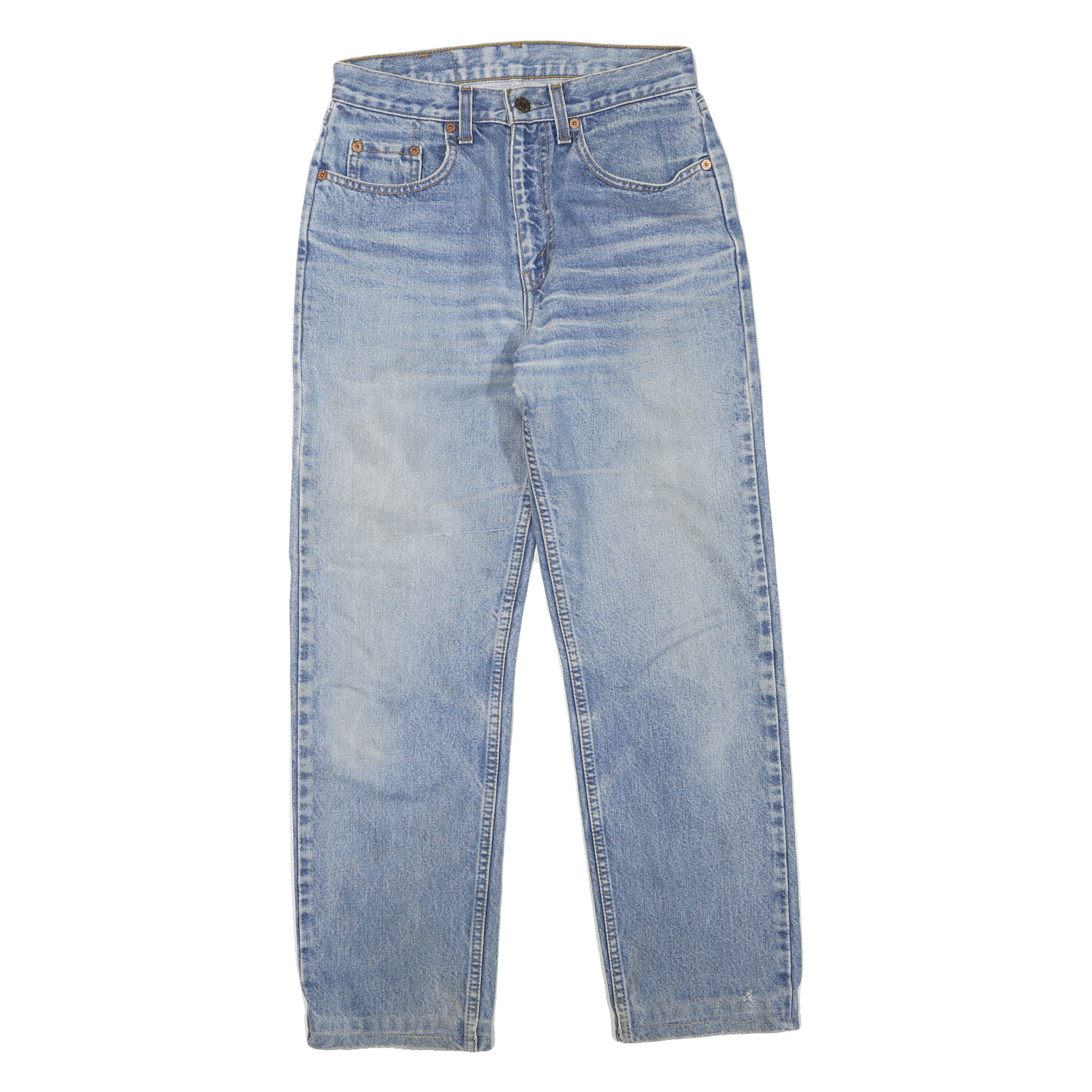 LEVI'S 615 02 Womens Regular Fit Straight Cotton Denim Light Wash Jeans W29 L27 Refurbished - N/A refurbished available on Cerqular