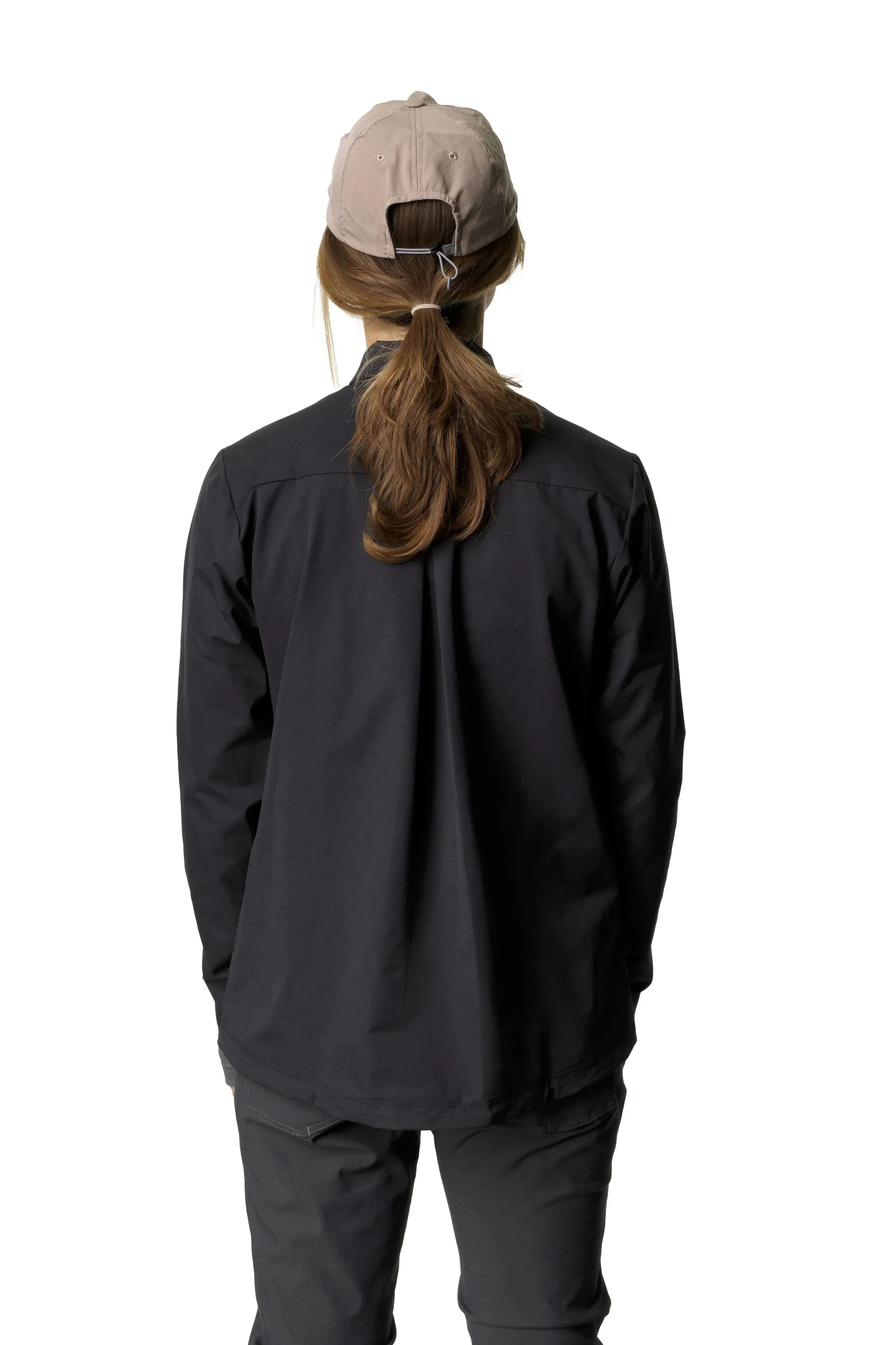 W's Daybreak Pullover | Color: true black | Size: XL Refurbished - Houdini Sportswear refurbished available on Cerqular