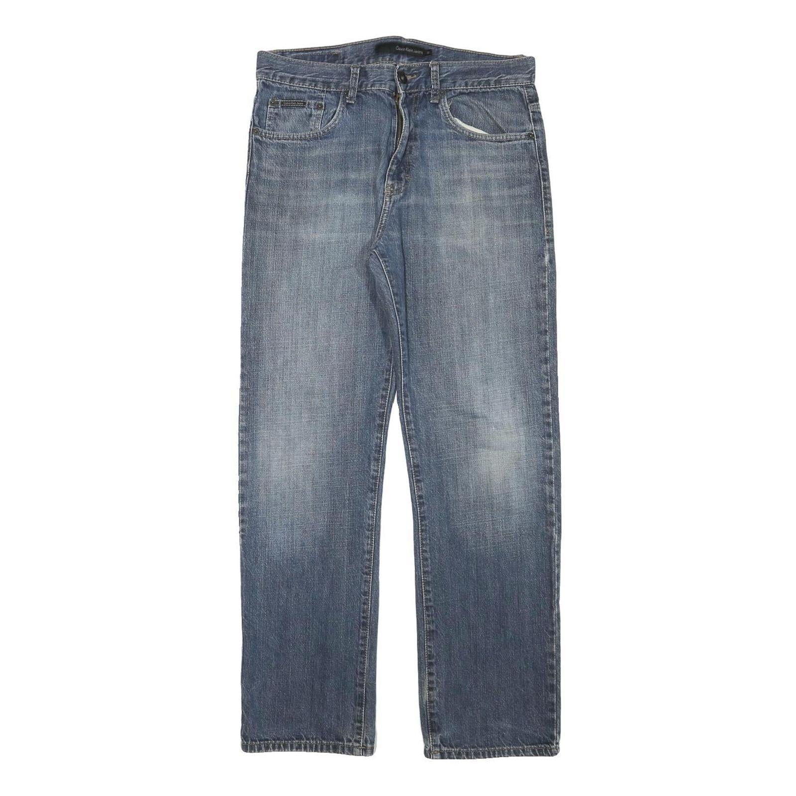 Buy CALVIN KLEIN JEANS Mens Regular Fit Blue Denim W31 L30 Classic Cotton Blend Zip Refurbished - $33.79 CALVIN KLEIN JEANS Mens Regular Fit Blue Denim W31 L30 Classic Cotton Blend Zip Refurbished - N/A refurbished available on Cerqular