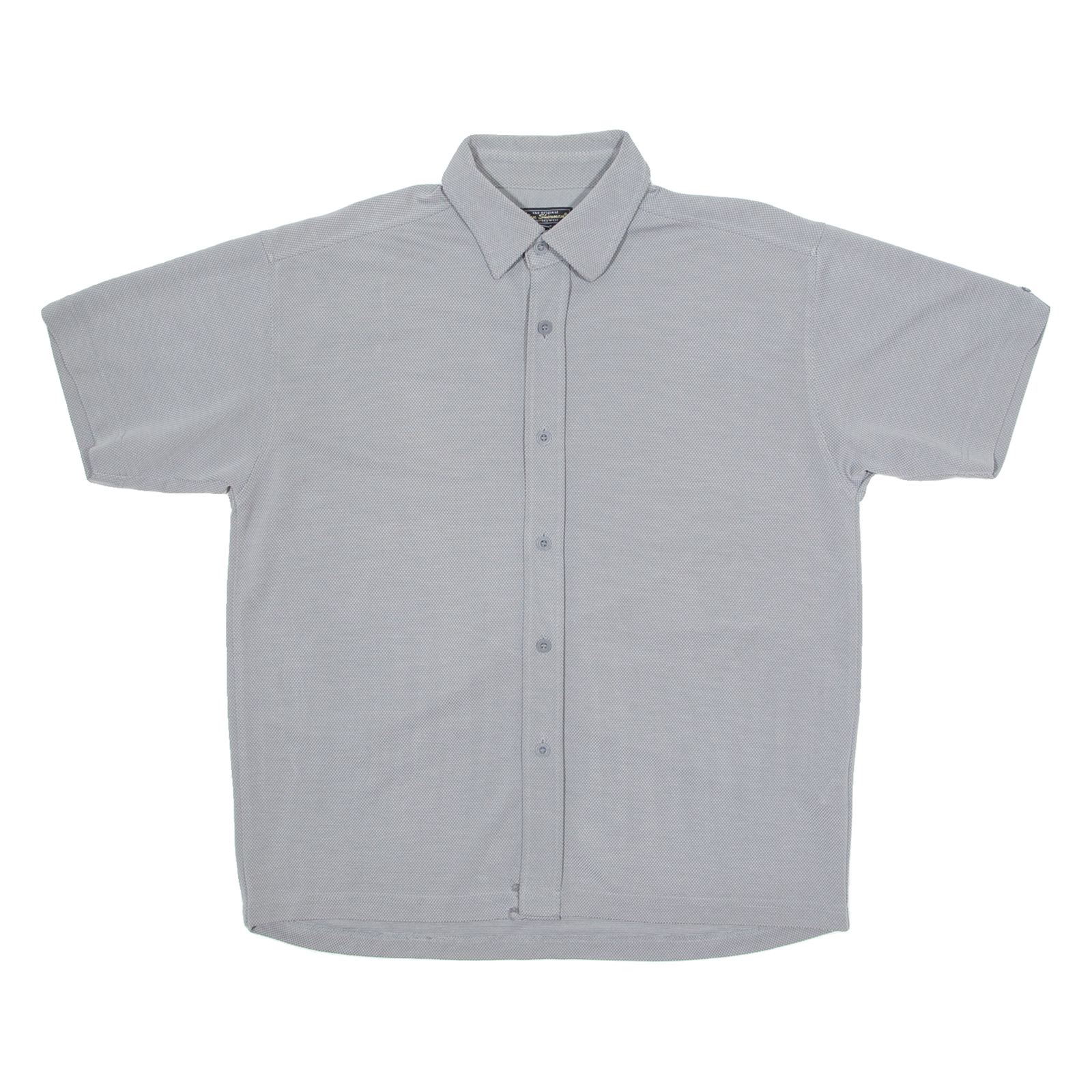 BEN SHERMAN Mens Plain Shirt Grey M Refurbished - N/A refurbished available on Cerqular