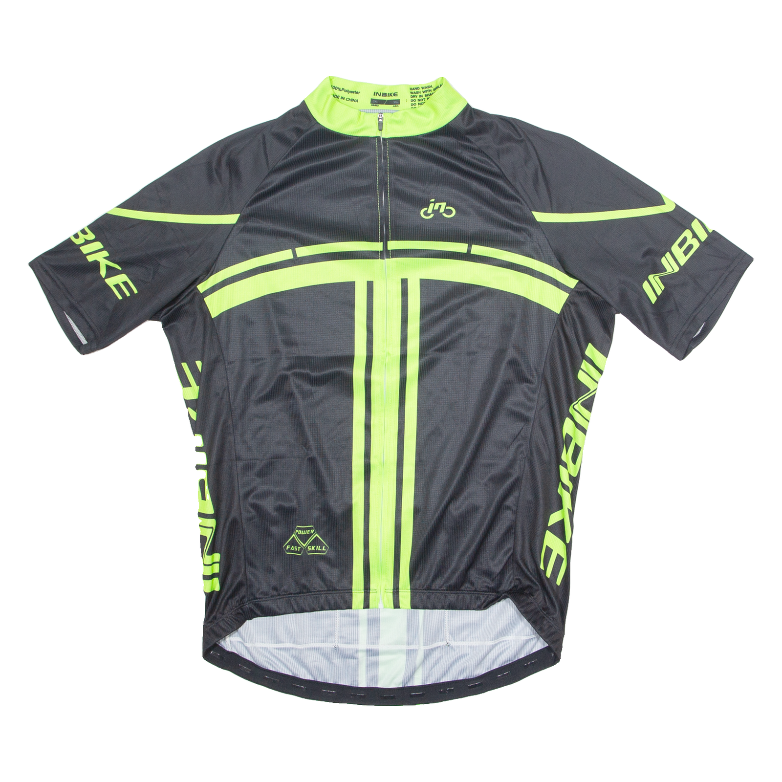 INBIKE Cycling Mens Jersey Black 1/4 Zip 2XL Refurbished - N/A refurbished available on Cerqular