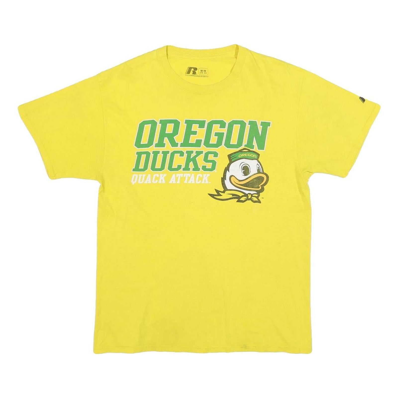Buy RUSSELL ATHLETIC Mens Yellow Oregon Ducks Graphic T-Shirt M Short Sleeve Crew Refurbished - $19.49 RUSSELL ATHLETIC Mens Yellow Oregon Ducks Graphic T-Shirt M Short Sleeve Crew Refurbished - N/A refurbished available on Cerqular