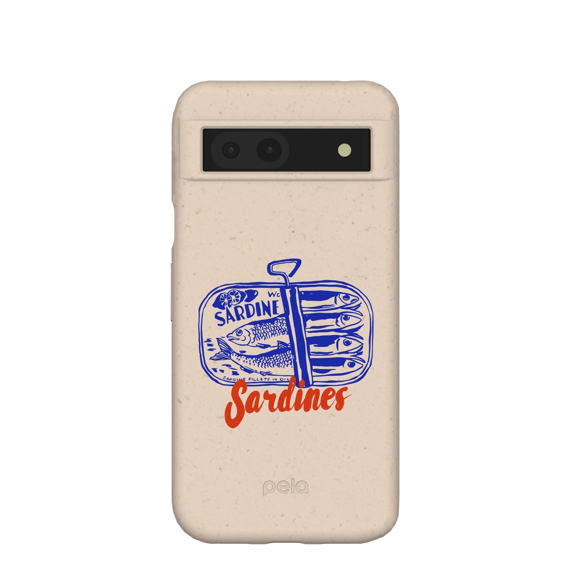 Buy Seashell Sardines Google Pixel 8a Case Refurbished - $65.00 Seashell Sardines Google Pixel 8a Case Refurbished - Pela Case refurbished available on Cerqular