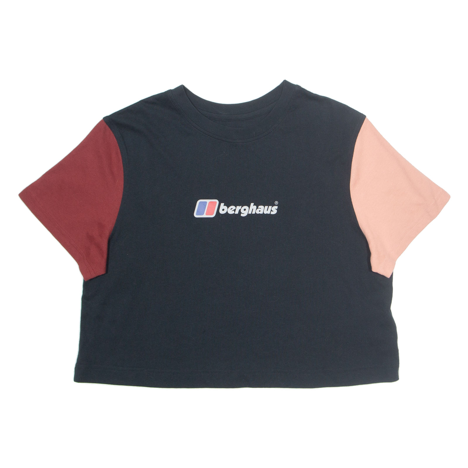 BERGHAUS Cropped Womens T-Shirt Black XL Refurbished - N/A refurbished available on Cerqular