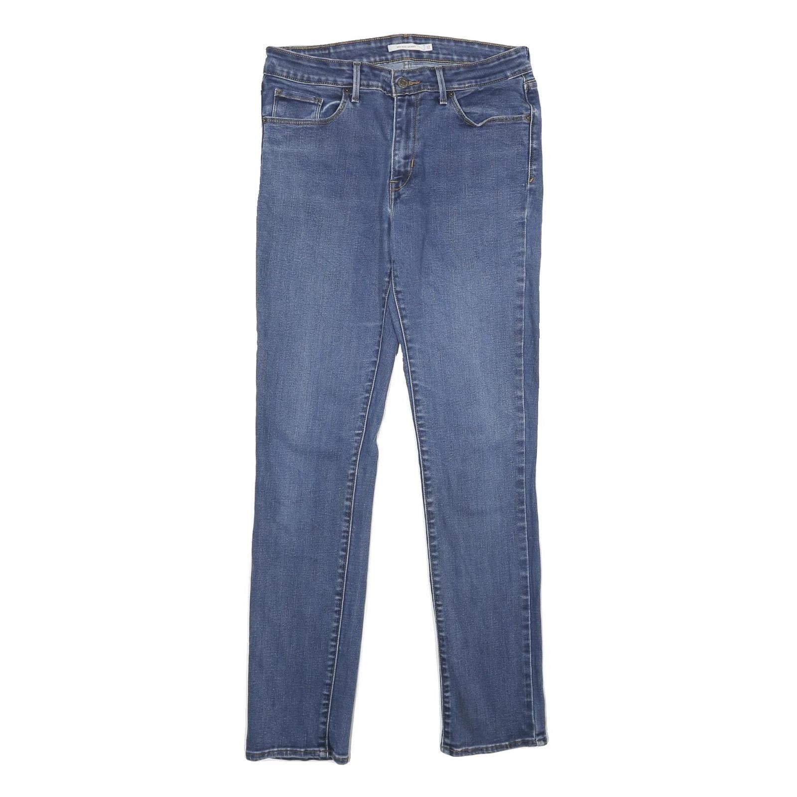 LEVI'S Mid Rise Skinny Womens Jeans Blue Slim Skinny Denim Medium W31 L32 Refurbished - N/A refurbished available on Cerqular