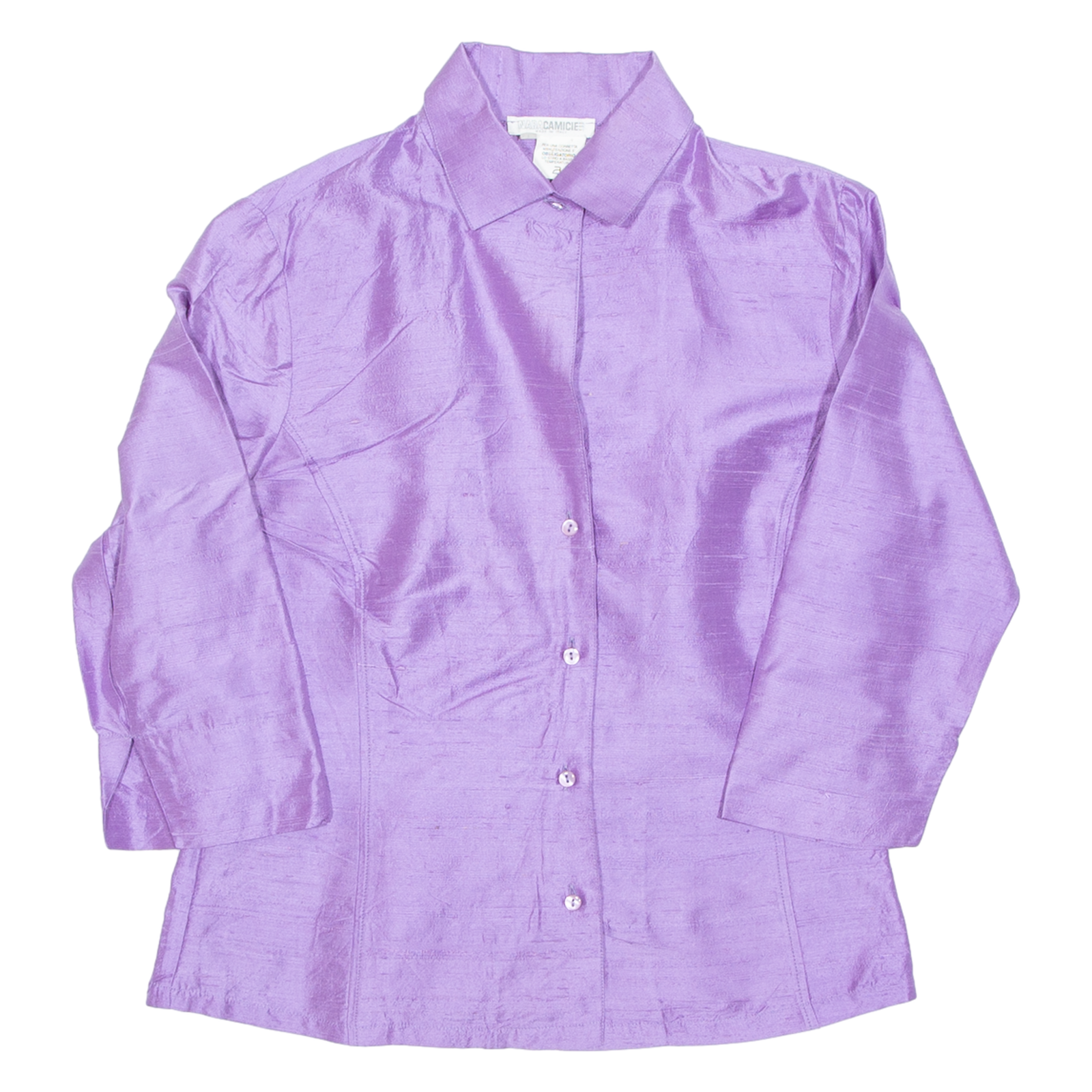 Womens Blouse Purple 3/4 Sleeve S Refurbished - N/A refurbished available on Cerqular