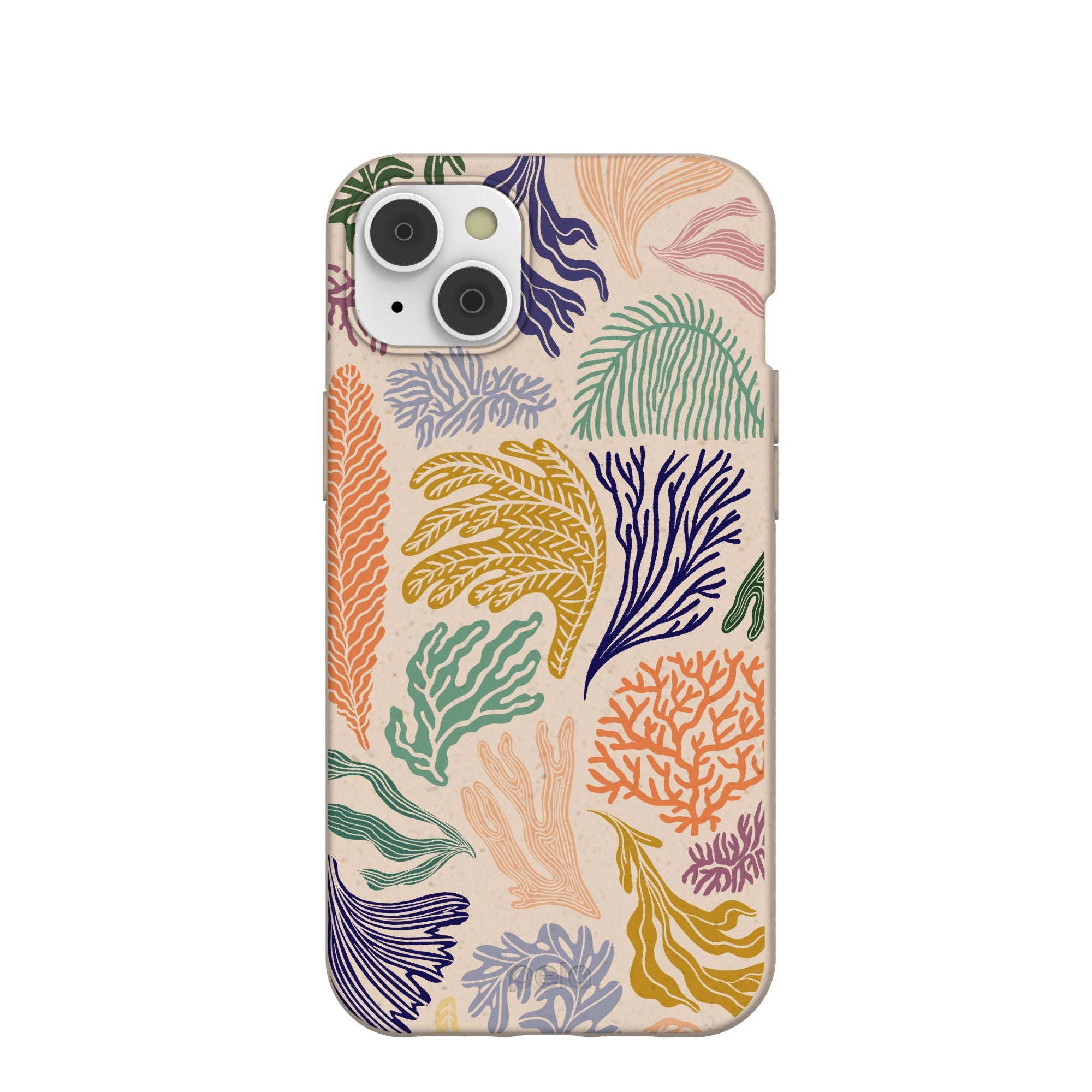 Seashell Coral Dreams iPhone 14 Plus Case Refurbished - Pela Case refurbished available on Cerqular