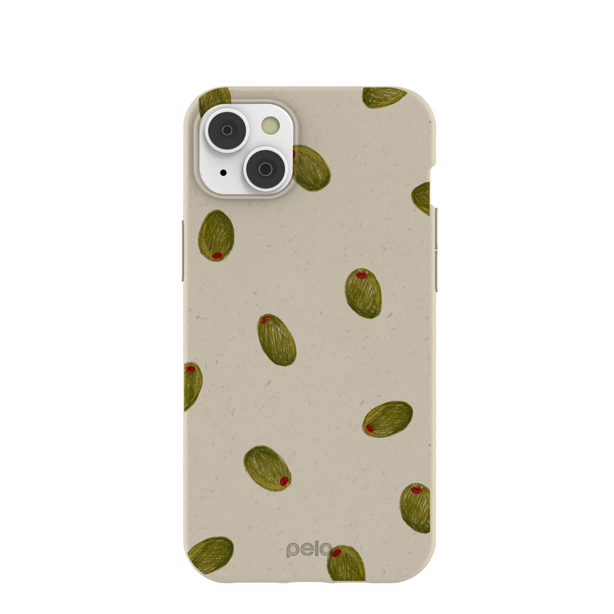 London Fog Olive Party iPhone 14 Plus Case Refurbished - Pela Case refurbished available on Cerqular