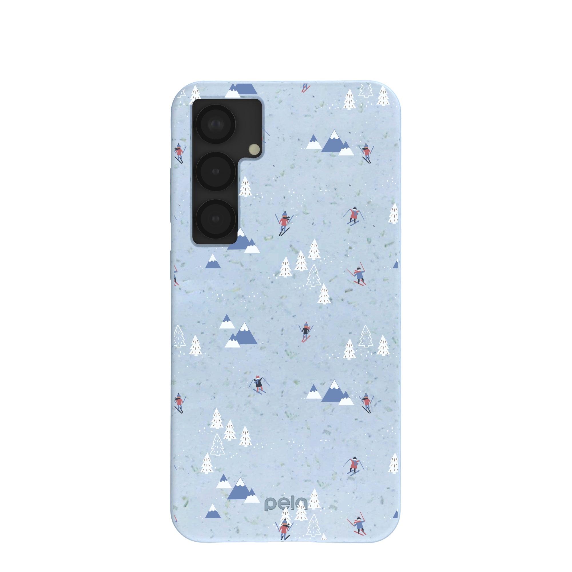 Powder Blue Ski Pass Samsung Galaxy S25+(Plus) Case Refurbished - Pela Case refurbished available on Cerqular