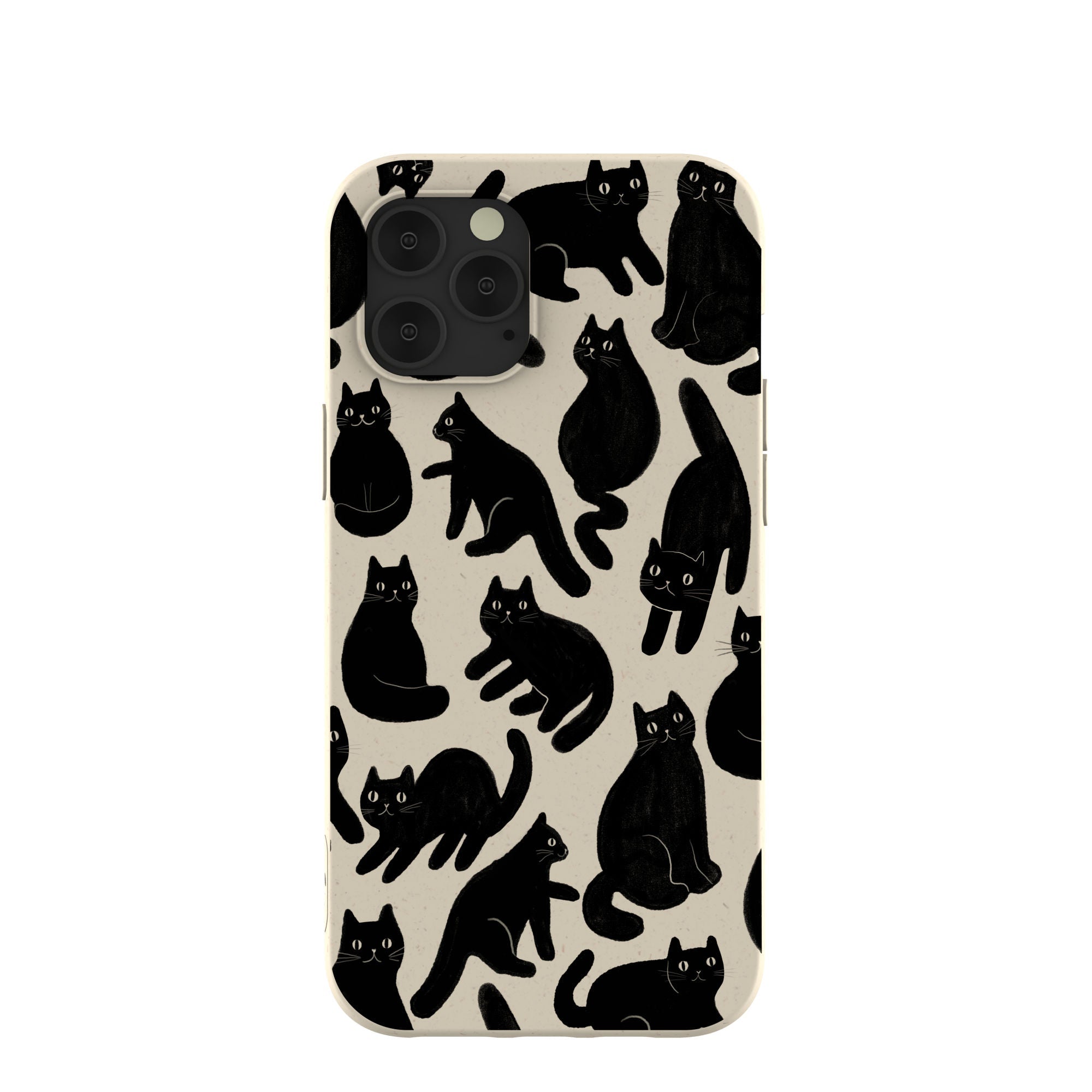 London Fog Night Meowers iPhone 12 Pro Max Case Refurbished - Pela Case refurbished available on Cerqular