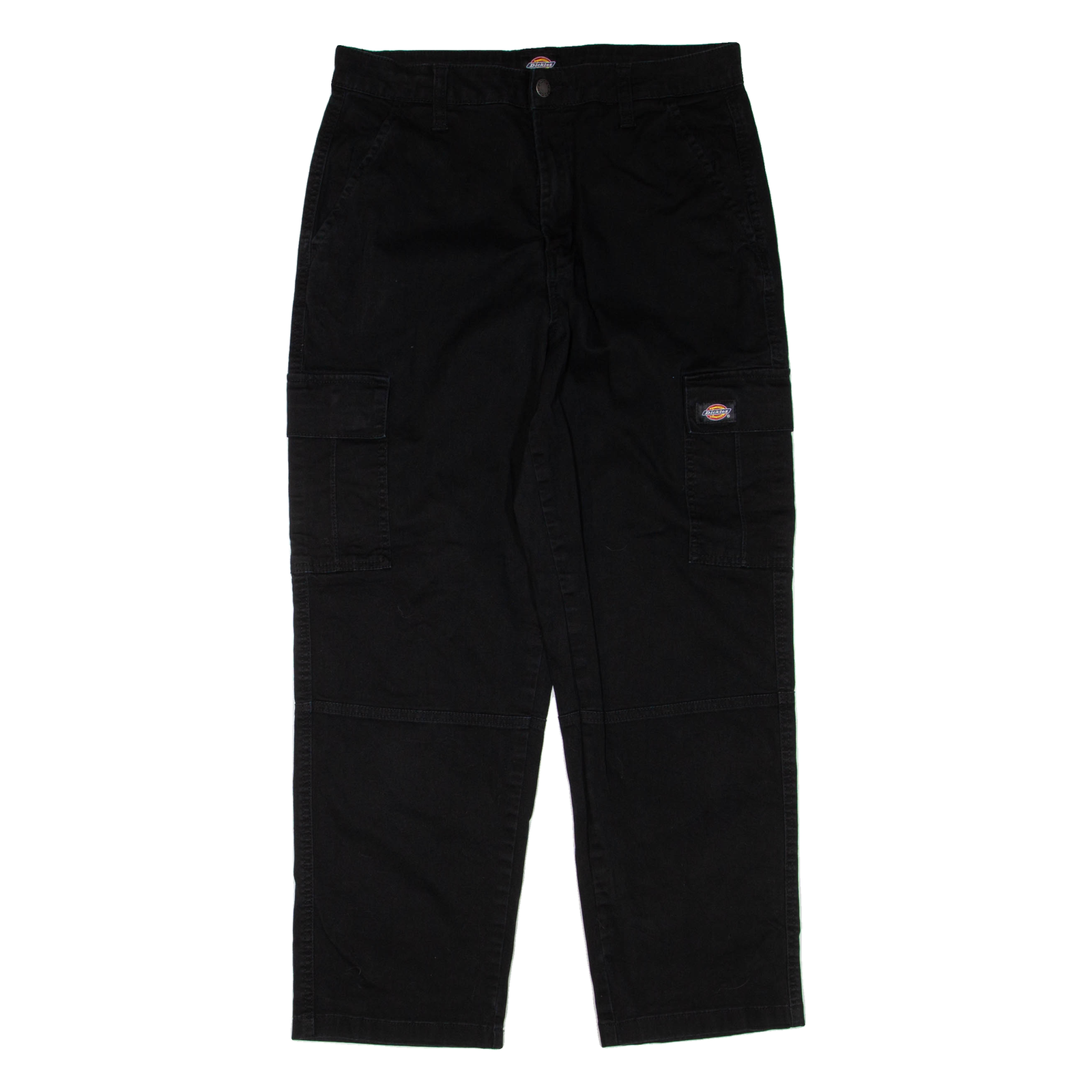 DICKIES Cargo Womens Trousers Black Regular Straight W30 L27 Refurbished - N/A refurbished available on Cerqular