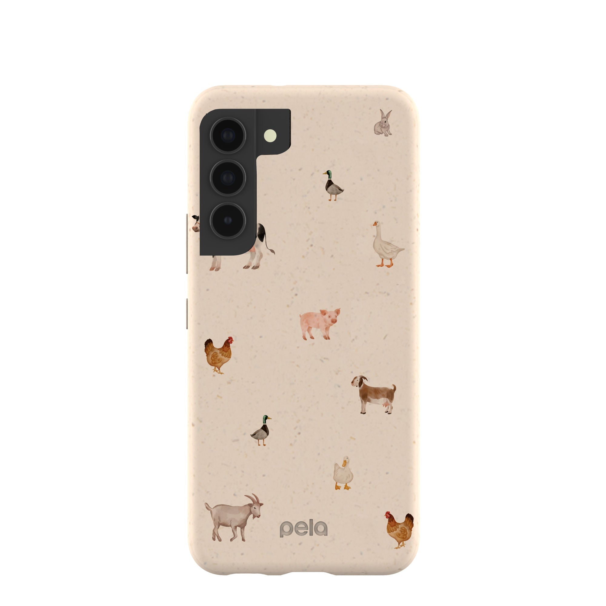 Seashell Pasture Party Samsung Galaxy S22 Case Refurbished - Pela Case refurbished available on Cerqular