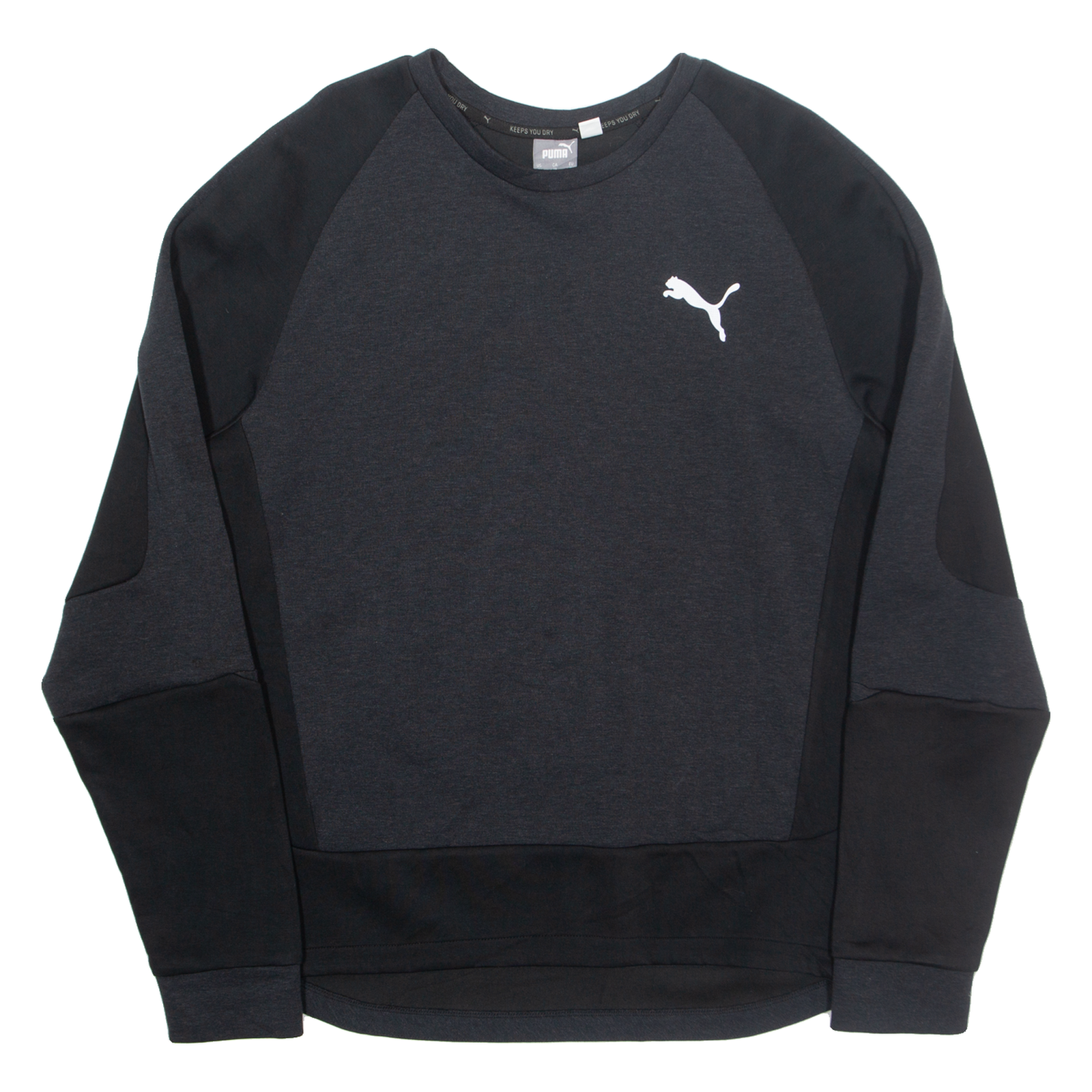 PUMA Mens Sweatshirt Black XL Refurbished - N/A refurbished available on Cerqular