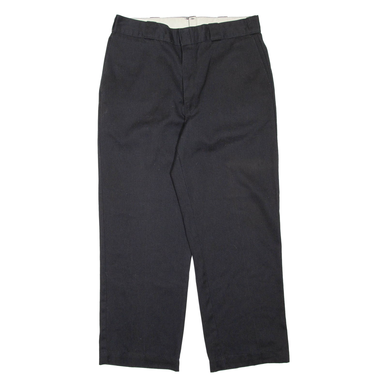 DICKIES Womens Trousers Black Regular Straight W32 L28 Refurbished - N/A refurbished available on Cerqular