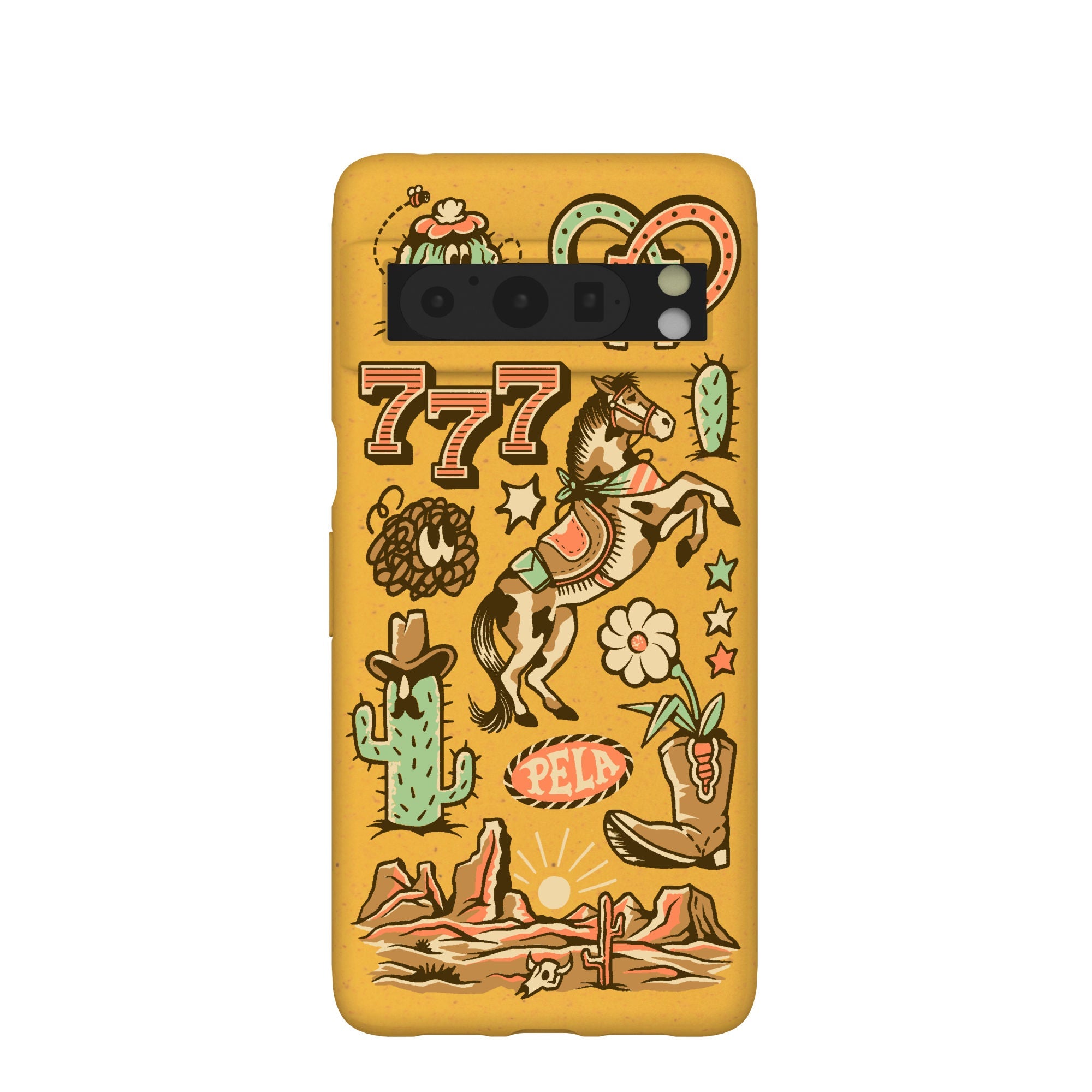 Honey Miller West Google Pixel 8 Pro Case Refurbished - Pela Case refurbished available on Cerqular