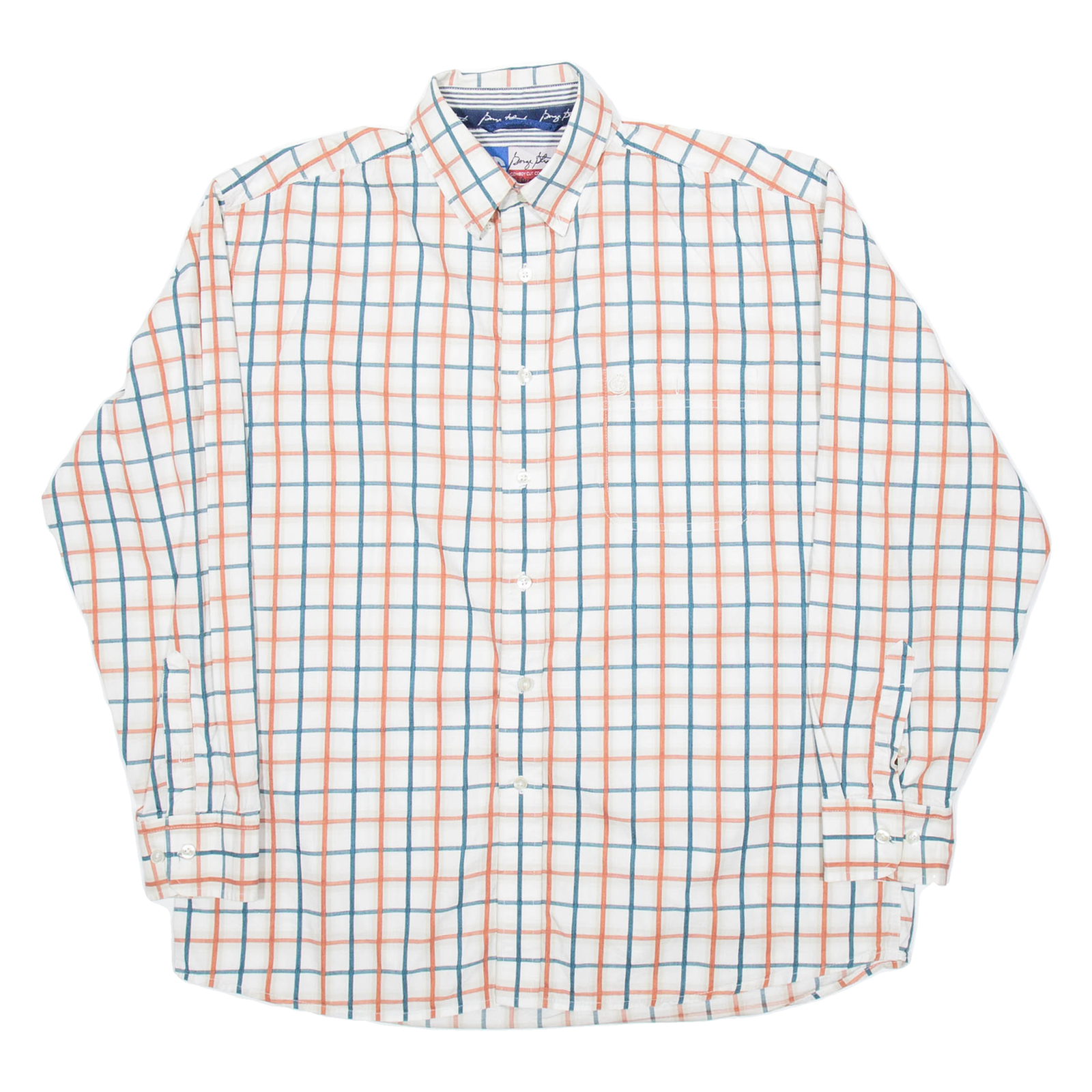 Buy WRANGLER Mens Shirt White Check Long Sleeve XL Refurbished - $25.99 WRANGLER Mens Shirt White Check Long Sleeve XL Refurbished - N/A refurbished available on Cerqular