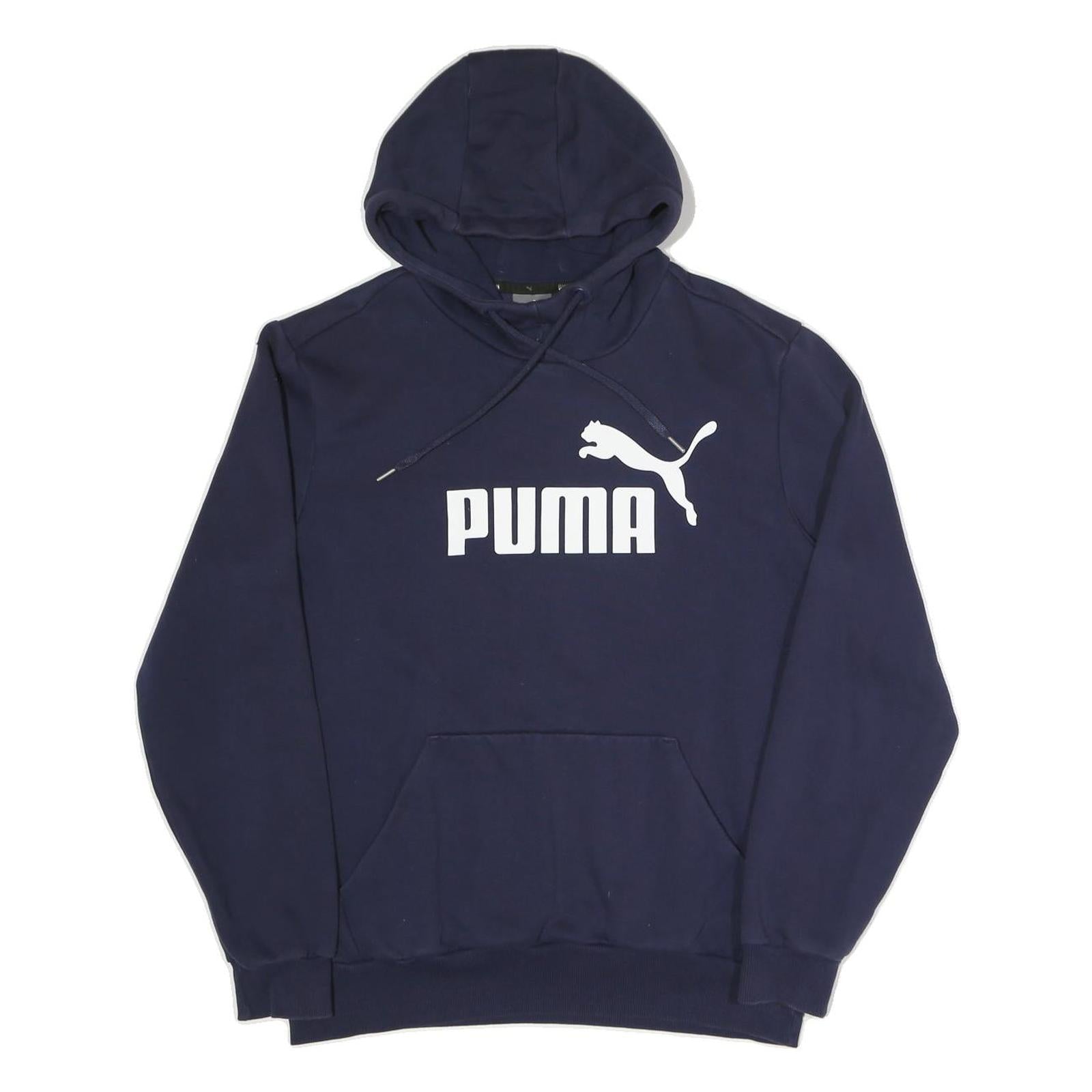 Buy PUMA Mens Navy Blue Logo Print Pullover Hoodie M Casual Sportswear Refurbished - $35.09 PUMA Mens Navy Blue Logo Print Pullover Hoodie M Casual Sportswear Refurbished - N/A refurbished available on Cerqular