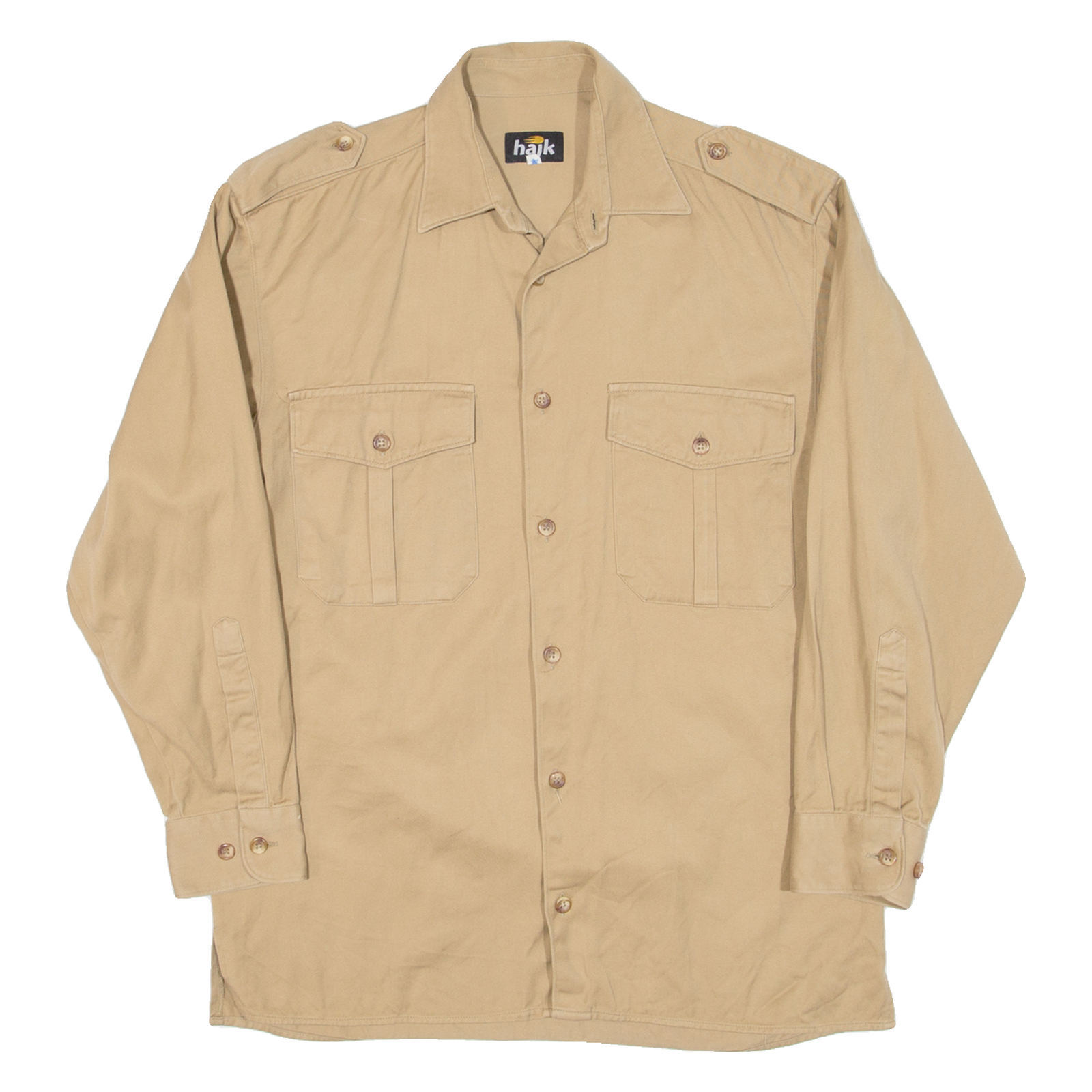 Buy HAIK Mens Plain Shirt Brown Long Sleeve XS Refurbished - $18.19 HAIK Mens Plain Shirt Brown Long Sleeve XS Refurbished - N/A refurbished available on Cerqular