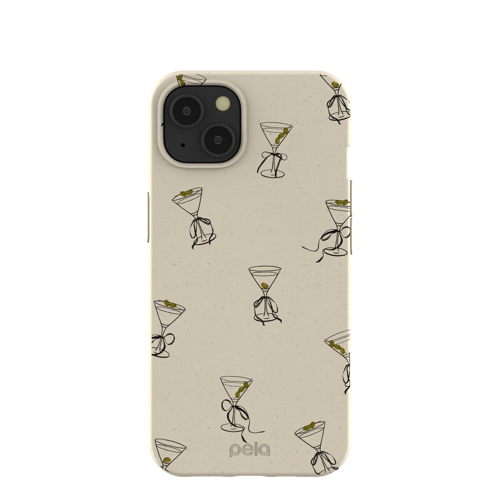 London Fog Martini Me iPhone 13 Case Refurbished - Pela Case refurbished available on Cerqular