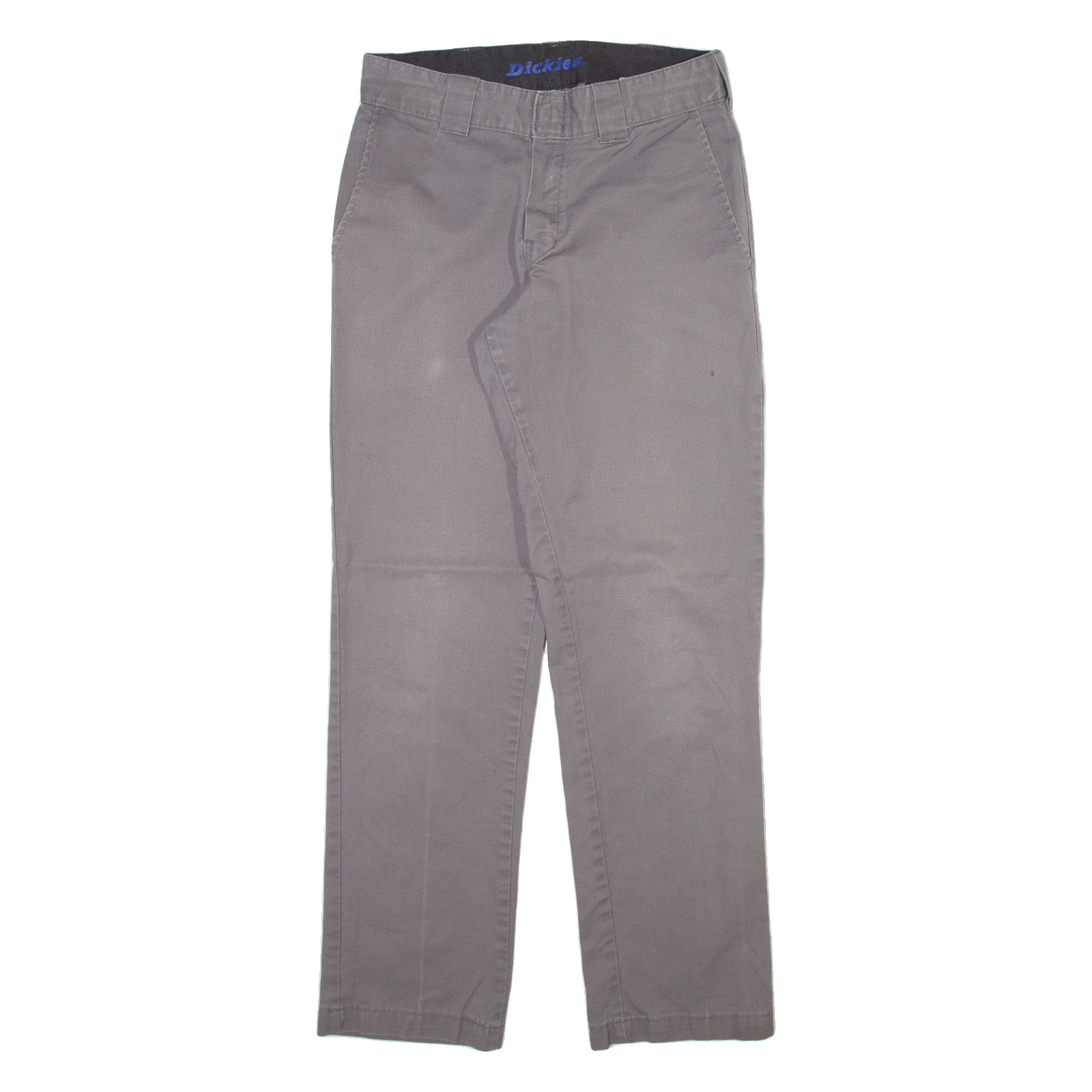 DICKIES Mens Trousers Grey Slim Straight W30 L30 Refurbished - N/A refurbished available on Cerqular