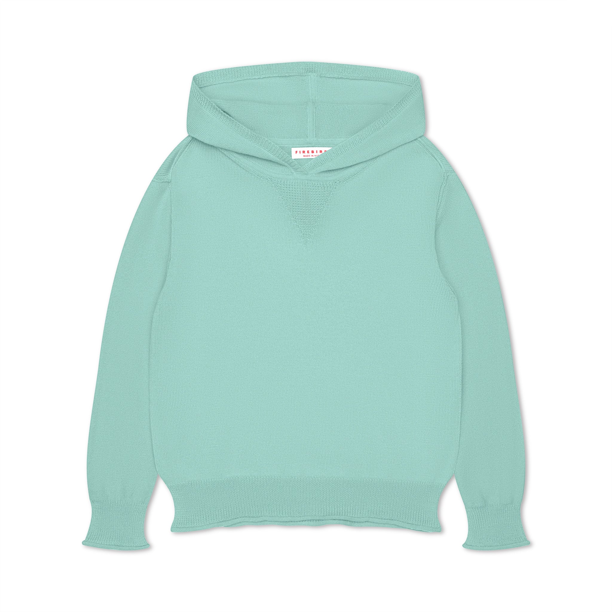Cotton Cashmere Hoodie Sweater | Size: 4-5T | Color: Sea Glass Blue Refurbished - Firebird Kids refurbished available on Cerqular