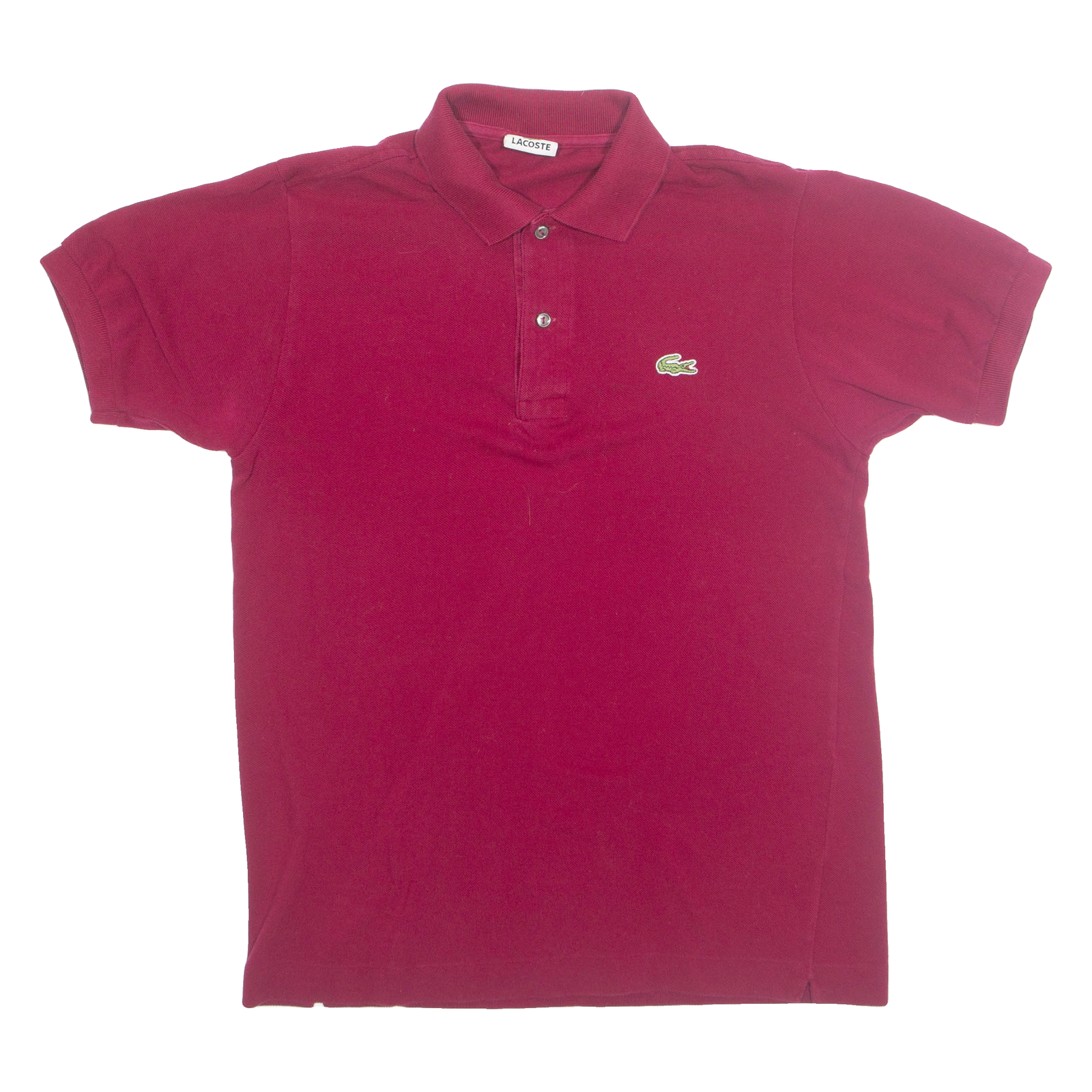 LACOSTE Mens Polo Shirt Red S Refurbished - N/A refurbished available on Cerqular